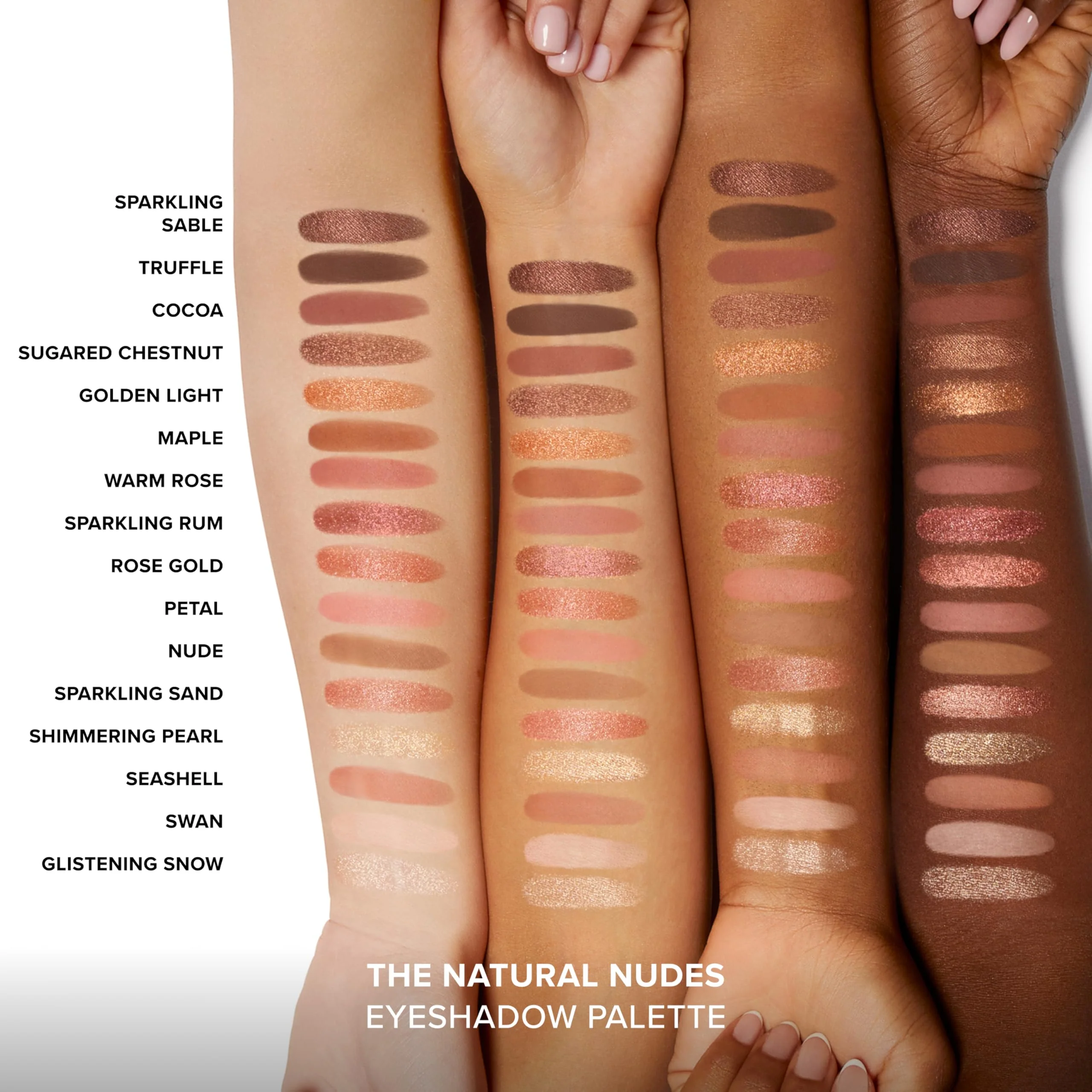 Too Faced Born This Way The Natural Nudes Eye Shadow Palette | High Pigment + Shimmer, 0.42 Ounce - Image 7