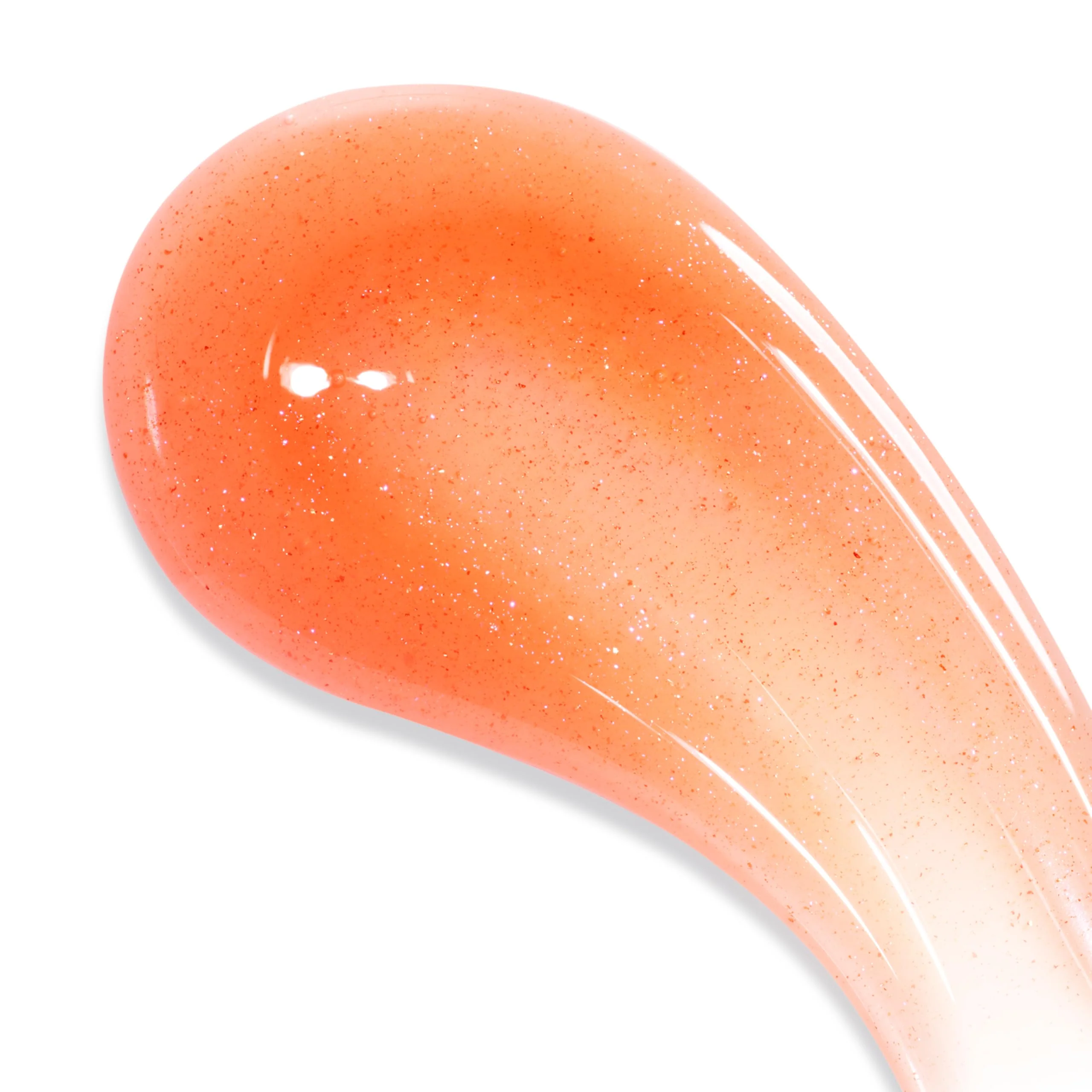 Too Faced Kissing Jelly Lip Oil + Gloss | Hydrating Lip Serum Treatment with Jojoba Oil for Instant Moisture and Glossy Shine, 0.15 Fl Oz, Peach Rings - Image 10