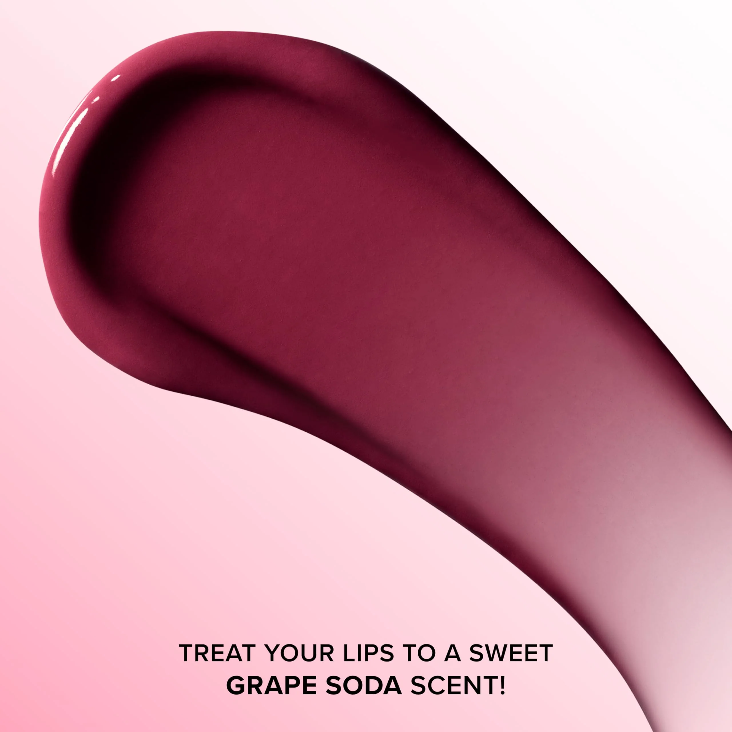 Too Faced Kissing Juicy Tint Lip Balm | Hydrating, Long Lasting Lip Stain for Instant Color + Shine with Juicy Scents, 0.10 Ounce, Grape Soda - Image 4