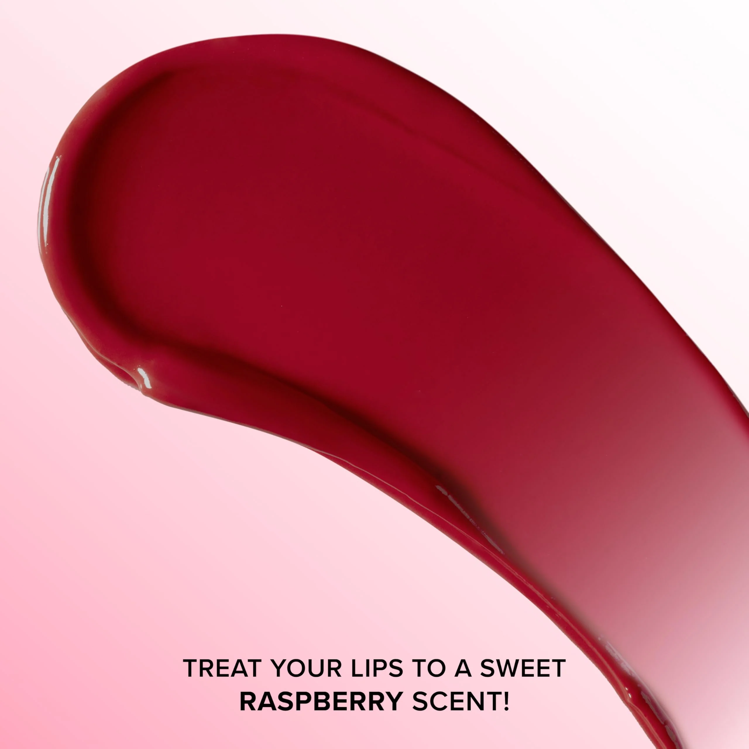 Too Faced Kissing Juicy Tint Lip Balm | Hydrating, Long Lasting Lip Stain for Instant Color + Shine with Juicy Scents, 0.10 Ounce, Raspberry - Image 3