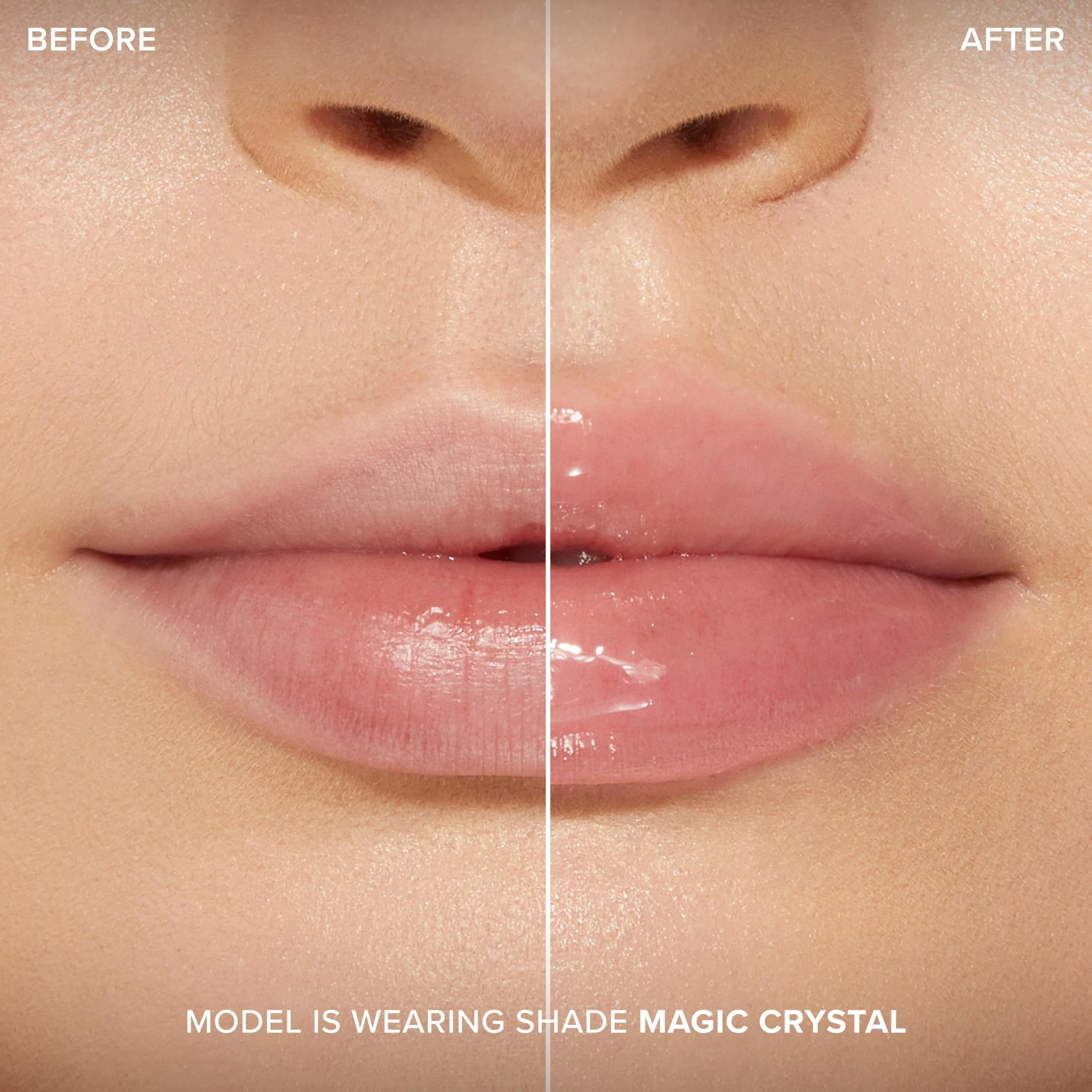 Too Faced Lip Injection Maximum Plump Extra Strength Lip Plumper Gloss | Hydrating, Volumizing, + Plumping, 0.14 Fl Oz, Magic Crystal (Sheer Ballet Pink) - Image 5