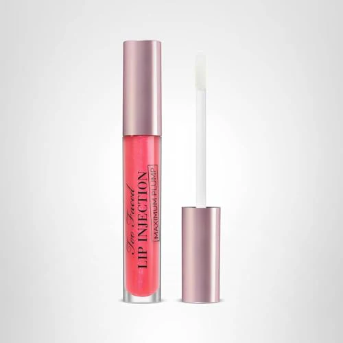 Too Faced Lip Injection Maximum Plump Extra Strength Lip Plumper Gloss | Hydrating, Volumizing, + Plumping, 0.14 Fl Oz, Yummy Bear - Image 2