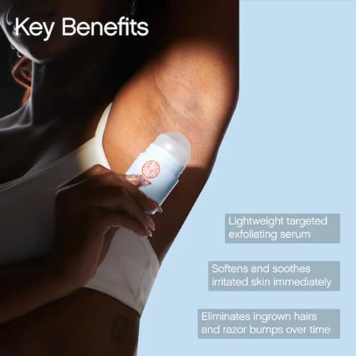 Topicals High Roller Ingrown Hair Serum | Roll-on Tonic to Soothe and Calm Irritated Skin on Face, Armpits and Bikini Areas | Contains Salicylic and Glycolic Acid | Vegan and Cruelty-Free (1.7 Fl Oz) - Image 8