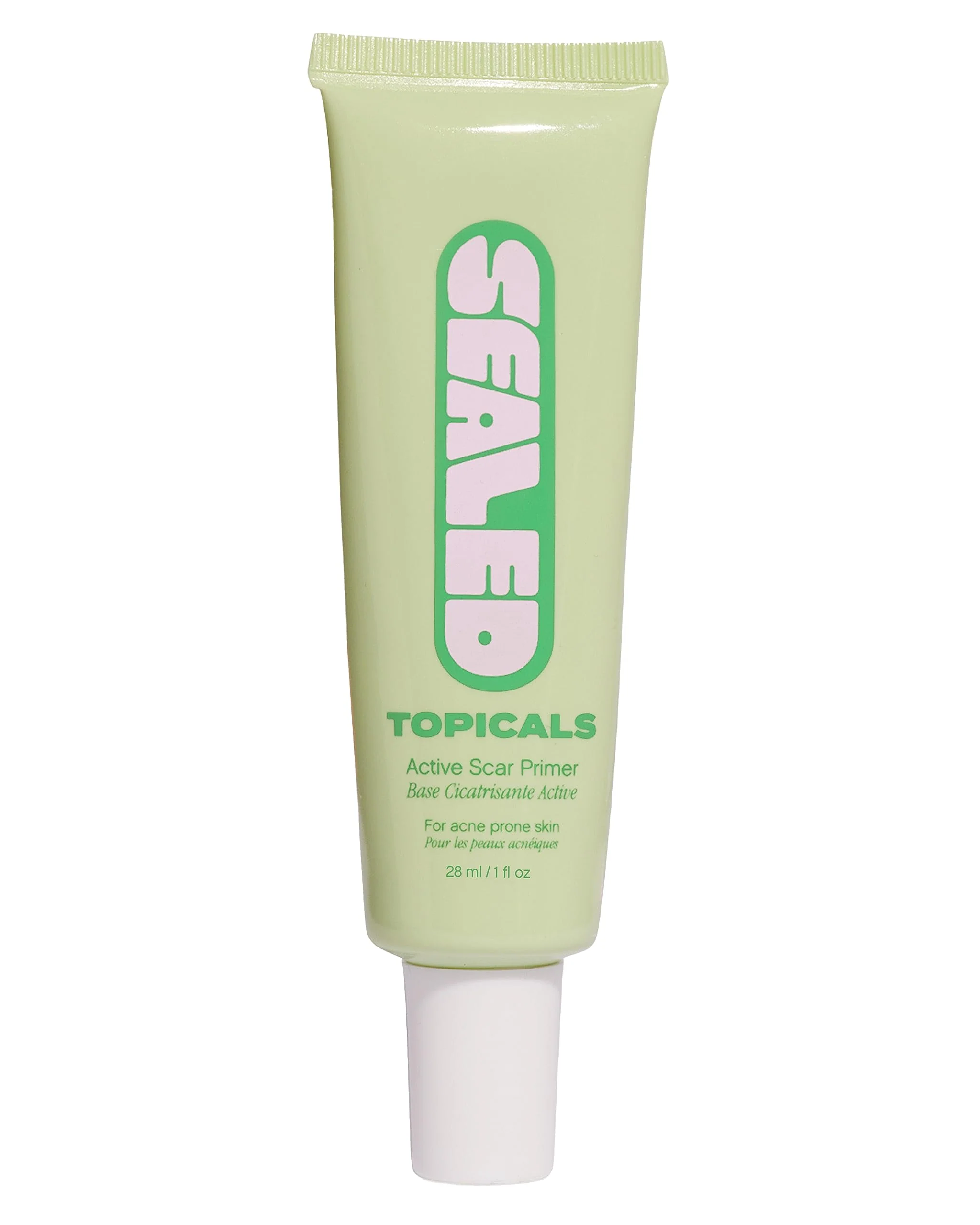 Topicals Sealed Active Scar Filling Primer for Acne Prone Skin - Good for Blemishes, Pores, Acne & Dryness - Contains Retinol and Salicylic Acid - 1 Oz
