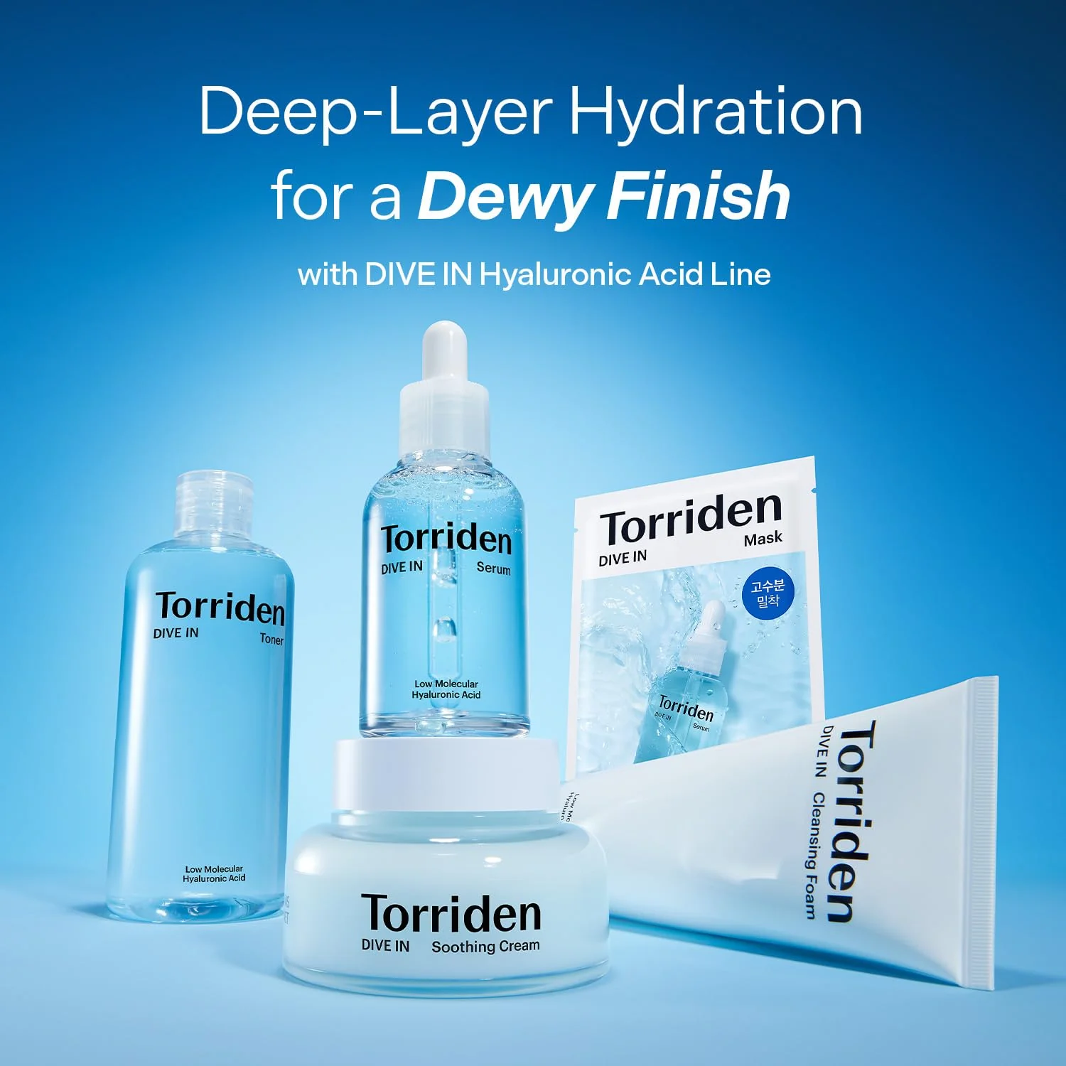 Torriden DIVE IN Hyaluronic Acid Serum 50ml(1.69 fl.oz.) * 2 (Pack of 2) | Deep Hydration to Get Glow Skin | Hyaluronic Acid, Panthenol, Allantoin | Korean Facial Serum - Image 3
