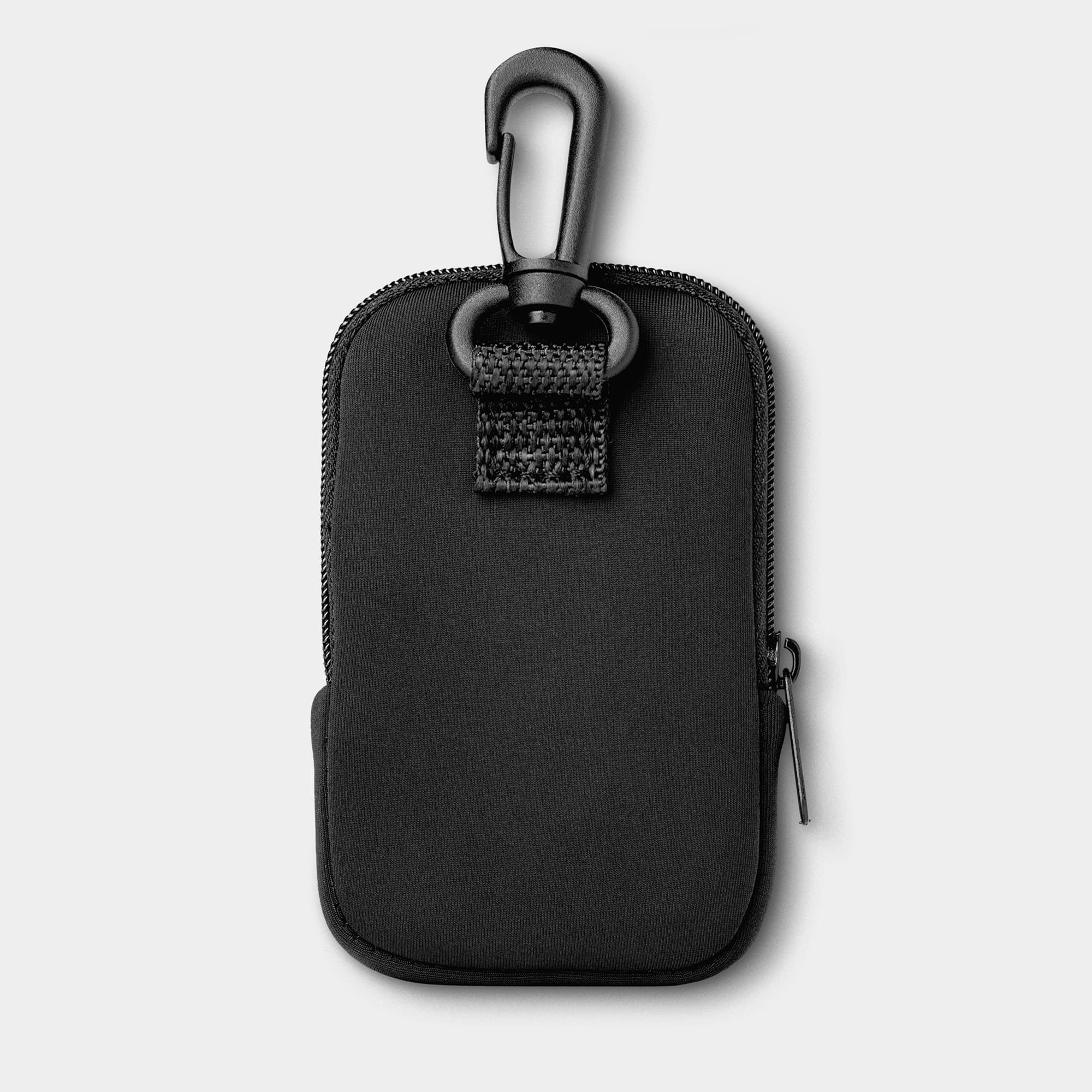 Touchette Zippered Pouch, Attachable Fashion Accessory with Snap Hook for Touchland Hand Sanitizer 1FL OZ., Black - Image 4