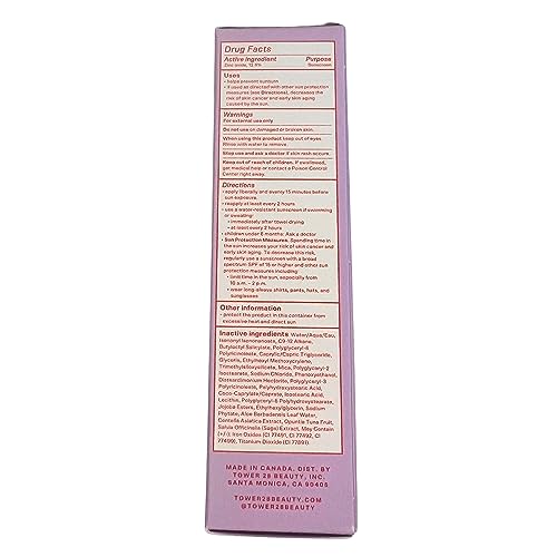 Tower 28 SunnyDays SPF 30 Tinted Moisturizer - 2-in-1 Buildable Coverage Foundation + Mineral Sunscreen for Face - Zinc Oxide, Aloe & Prickly Pear for Sensitive Skin - 25 Medium/Warm (1 oz) - Image 2