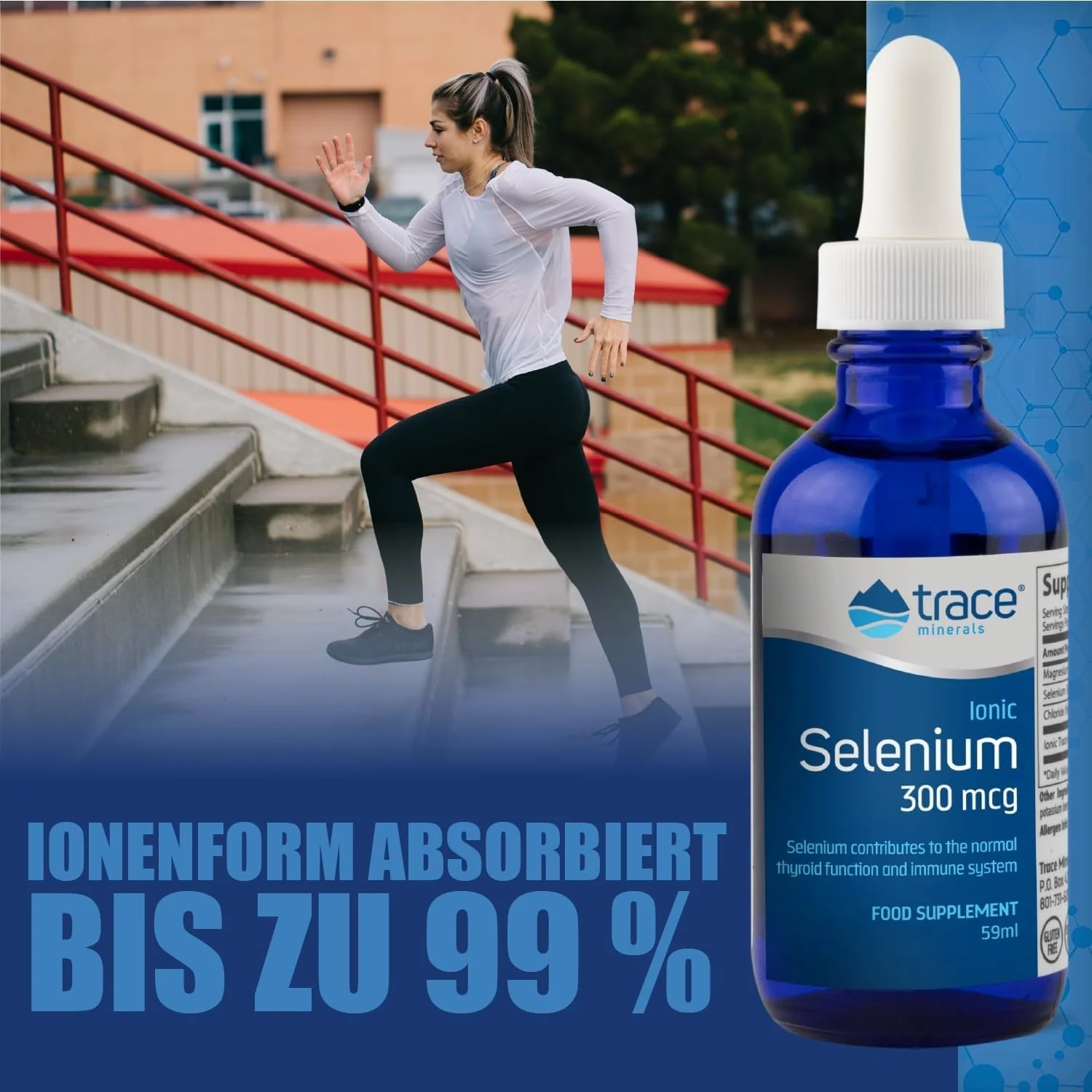 Trace Minerals Liquid Ionic Selenium - High-Absorption Selenium Supplement for Daily Immune Support - Hormone & Antioxidant Support - Gluten-Free - Vegan - Non-GMO - 2 fl oz (48 Servings, 1 Pack) - Image 6