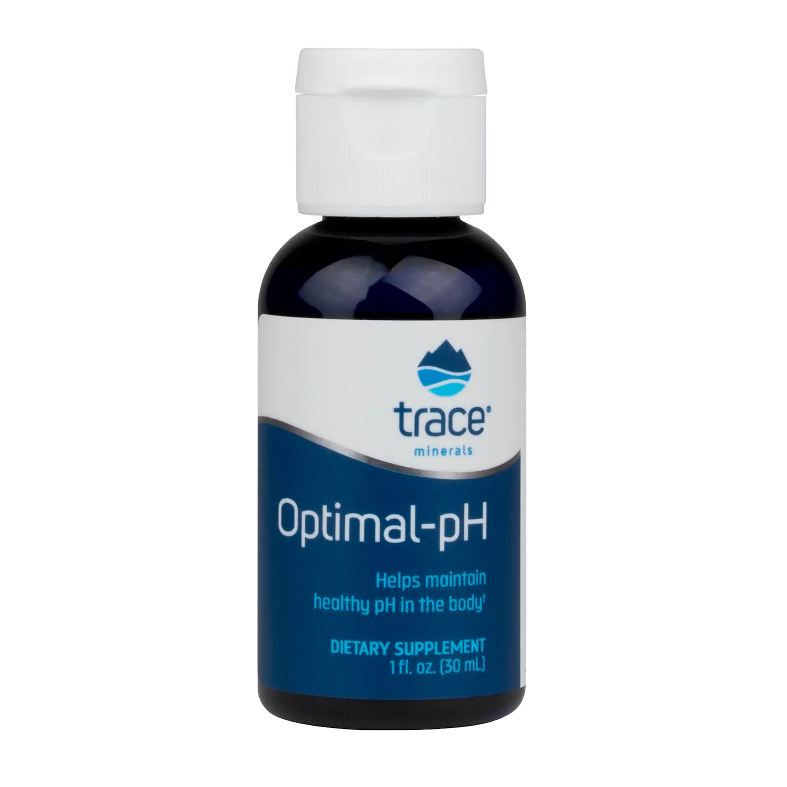 Trace Minerals Optimal-pH - Concentrated Ionic Mineral Supplement for Digestive & Immune Health - Digestion & pH Support Supplement with Magnesium & Boron - 1 fl oz (About 120 Servings)