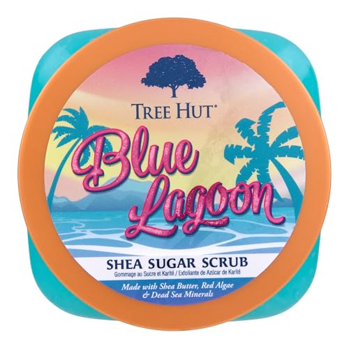 Tree Hut Blue Lagoon Shea Sugar Scrub, Exfoliating, Hydrating & Moisturizing Body Scrub with Shea Butter & Nourishing Essential Oils, Smooth & Soften Skin, 18 oz - Image 10