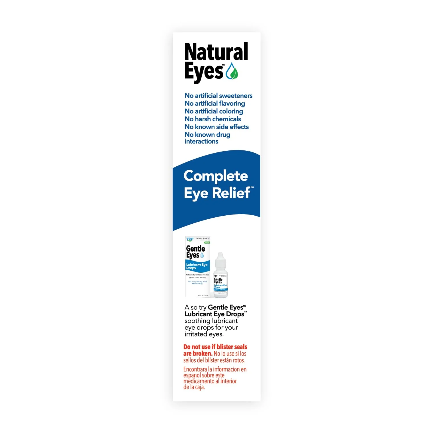 TRP Natural Eyes Complete Eye Relief Tablets - 100% Natural Active Ingredients - Helps Eye Dryness, Redness, Irritation, Watering, Burning - Fast Dissolve Tablets - 48ct - Image 5