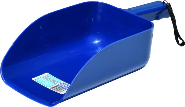Tuff Stuff - Open Square Scoop, Blue (6 Pack)