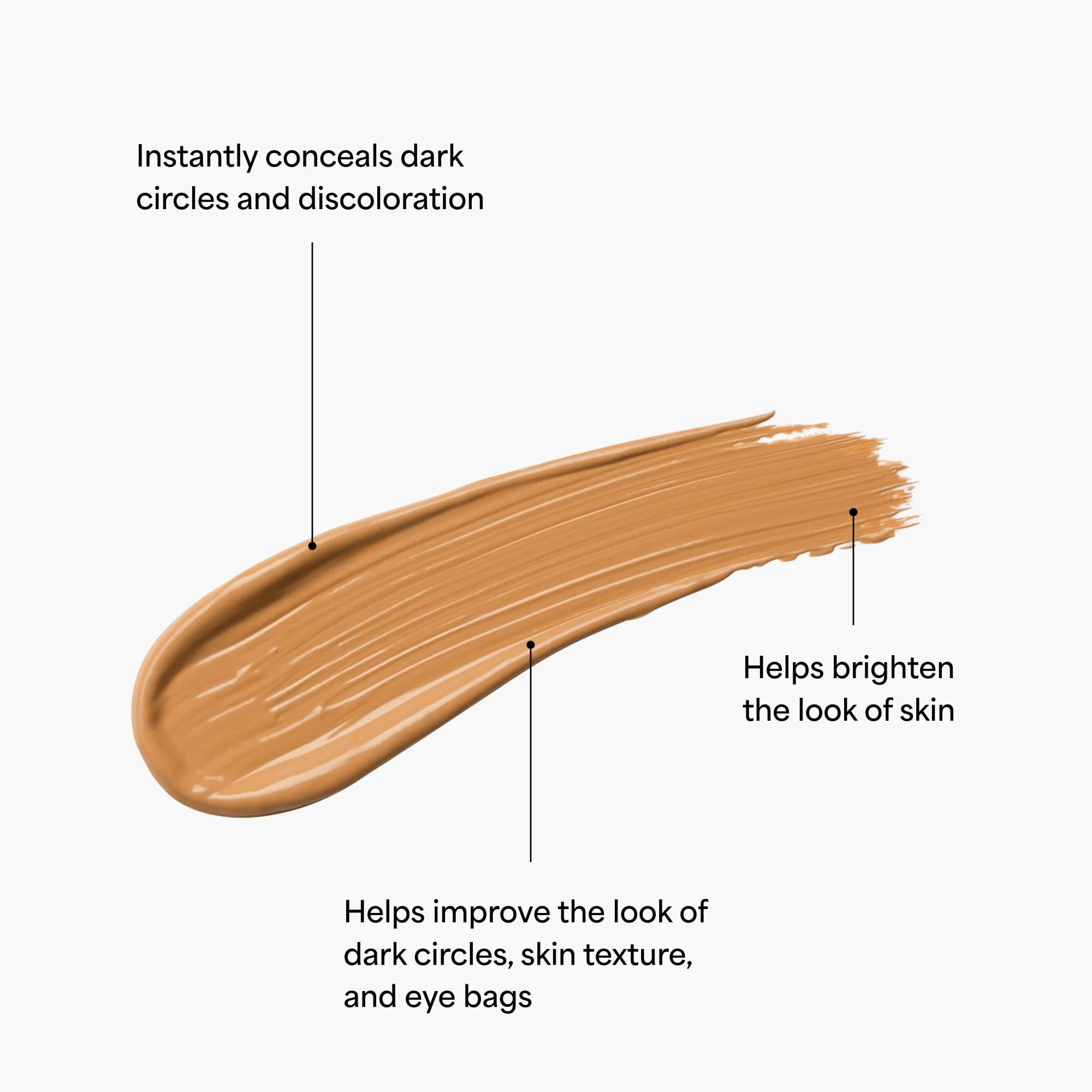 TULA Skin Care Radiant Skin Brightening Serum Concealer - Conceals Dark Circles & Discoloration, Longwearing & Crease-Resistant, Brightens the Appearance of Skin Over Time, Shade 140, 0.18 fl oz. - Image 8