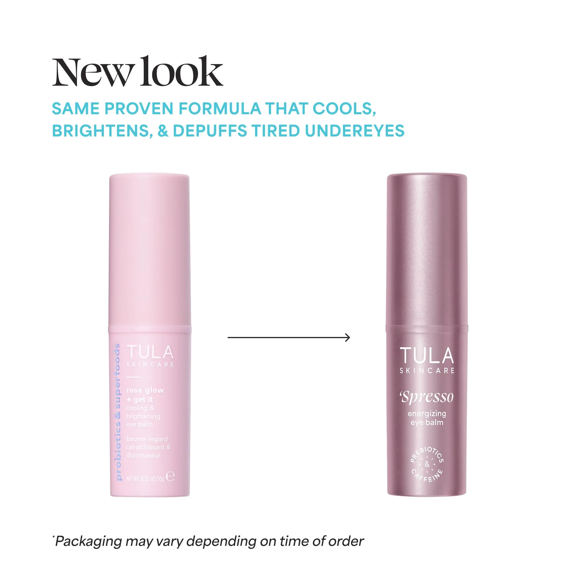 TULA Skin Care ‘Spresso Energizing Eye Balm, Rose Glow - Energizing & Hydrating Caffeine Under Eye Treatment for Dark Circles, Portable and Perfect to Use On-the-go, 0.35 oz. - Image 9