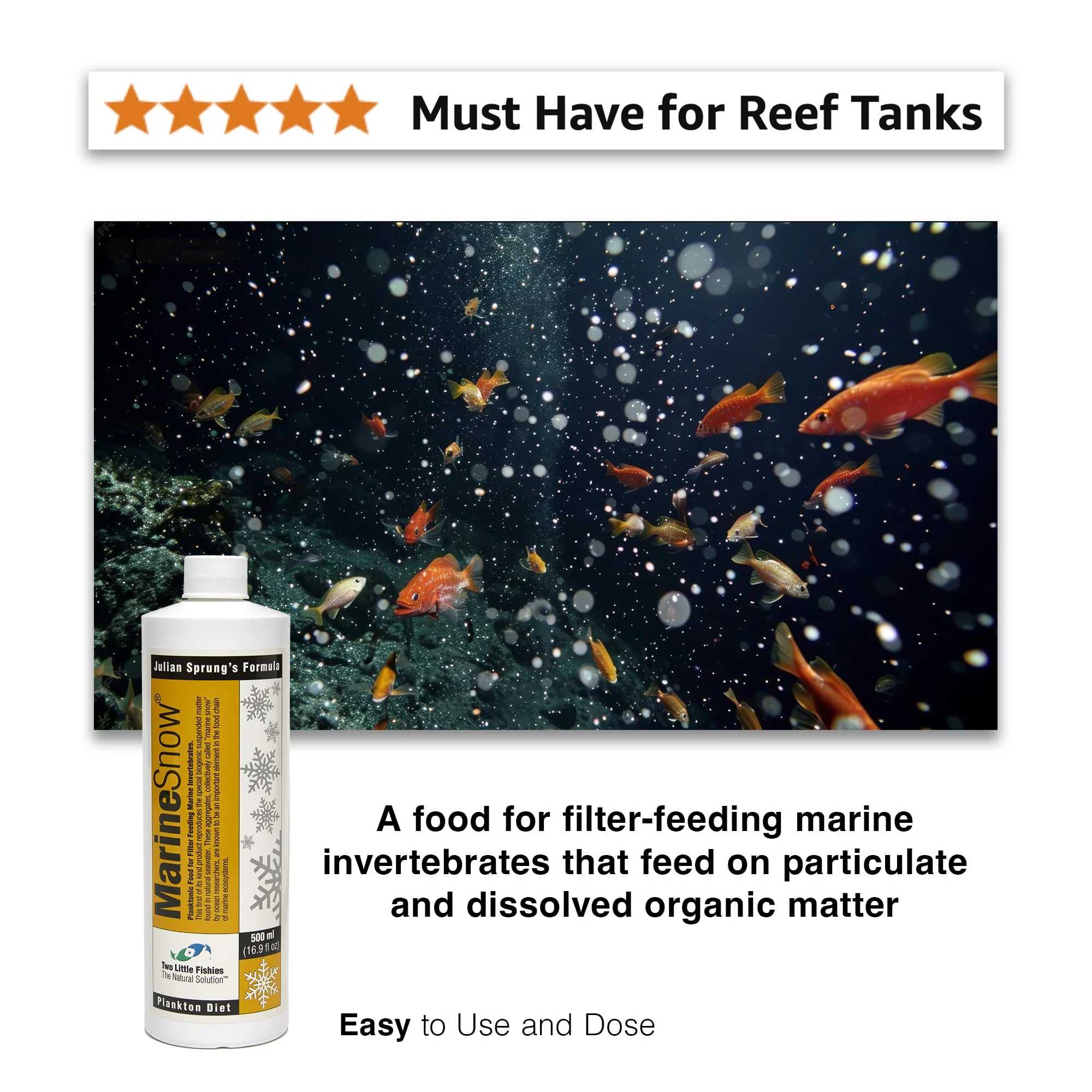 Two Little Fishies Atlmspd4 Marine Snow, 16.9 oz - Image 3