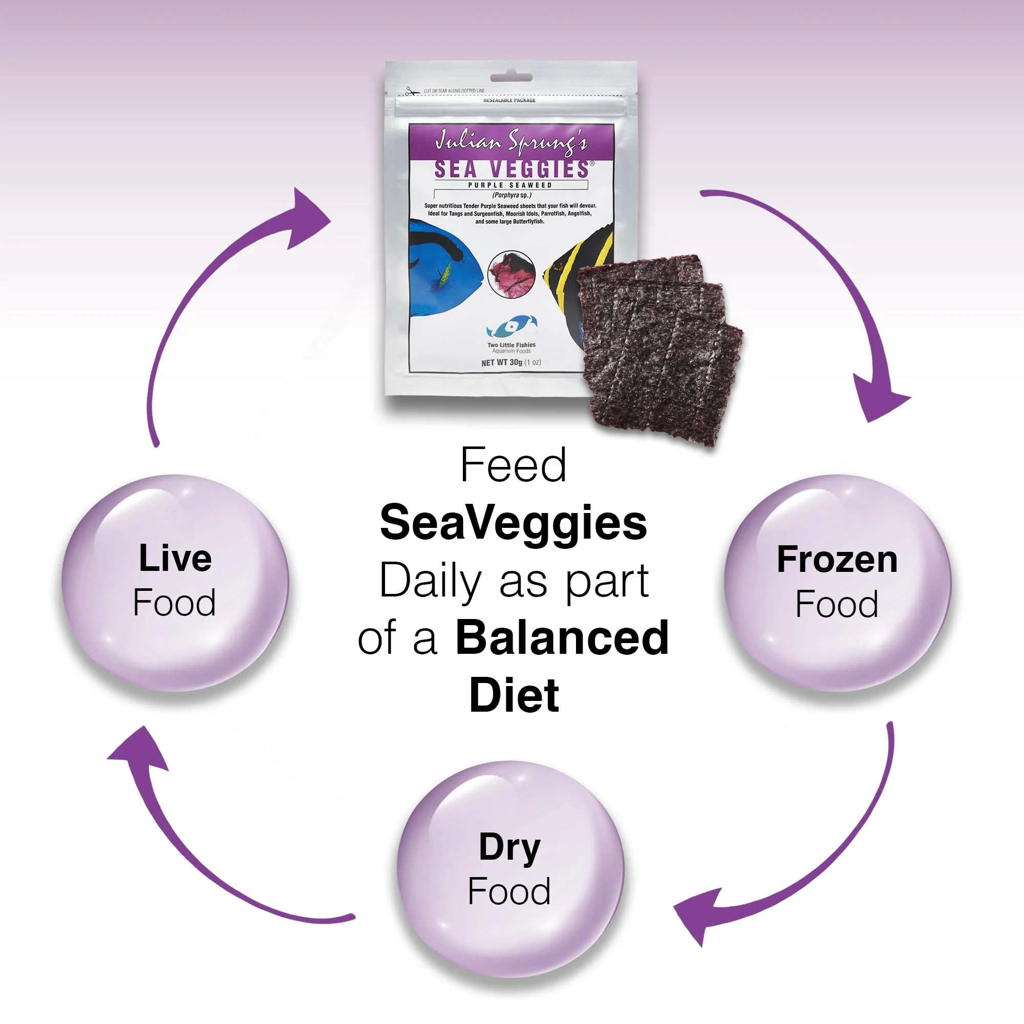 Two Little Fishies ATLSVPS4 Sea Veg-Purple Seaweed, 1-Ounce Pouch - Image 3