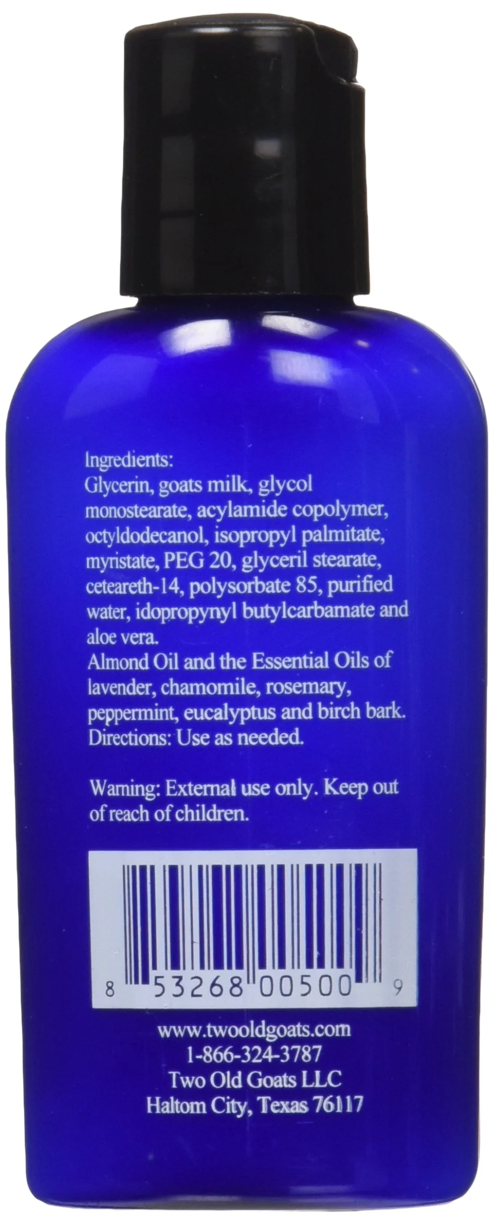 Two Old Goats Essential Oil Lotion, 2 oz - Image 2
