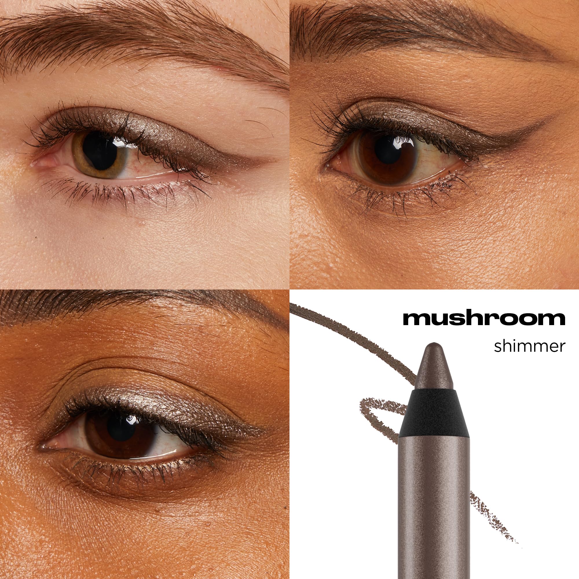 URBAN DECAY 24/7 Glide-On Waterproof Eyeliner Pencil - Smudge-Proof, Long-Lasting, Transfer-Proof, Up to 16HR Wear, Smooth No-Tug Formula, Mushroom (Earth Brown Shimmer) - 0.04 oz - Image 10