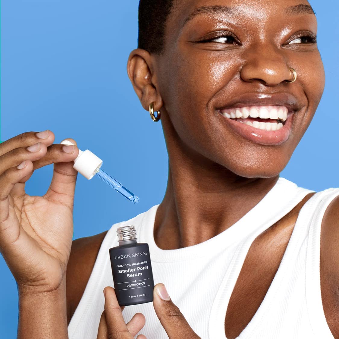 Urban Skin Rx® PHA + 10% Niacinamide Smaller Pores Serum, Tightens Pores for Clear, Brighter & Smoother Skin, Exfoliates, Decongests, Controls Excess Oil, & Fights Against Future Breakouts, 1 Fl Oz. - Image 6