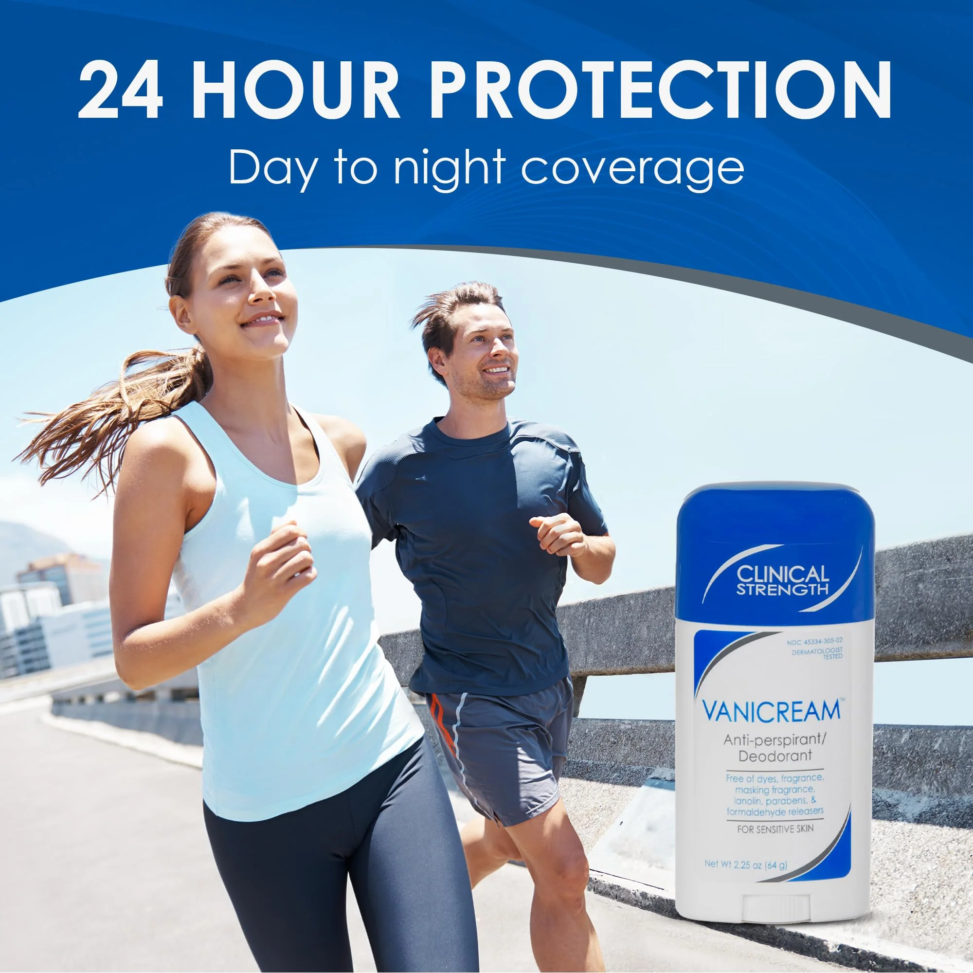 Vanicream Anti-Perspirant Deodorant for Sensitive Skin - 2.25 oz - Clinical-Strength Deodorant with 24-Hour Protection - Unscented - Image 8