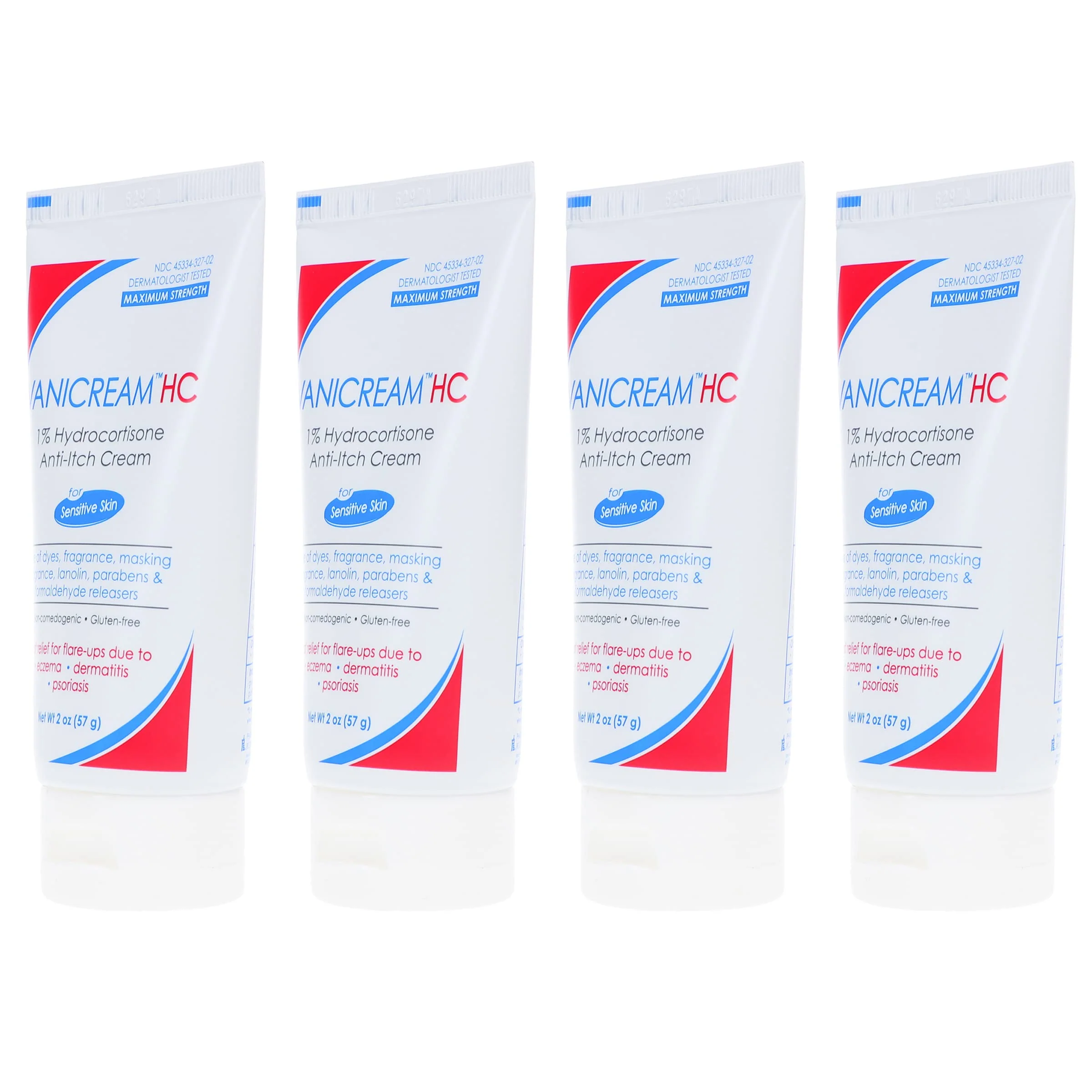 Vanicream HC 1% Hydrocortisone Anti-Itch Cream - 2 oz, Pack of 4 - Image 8