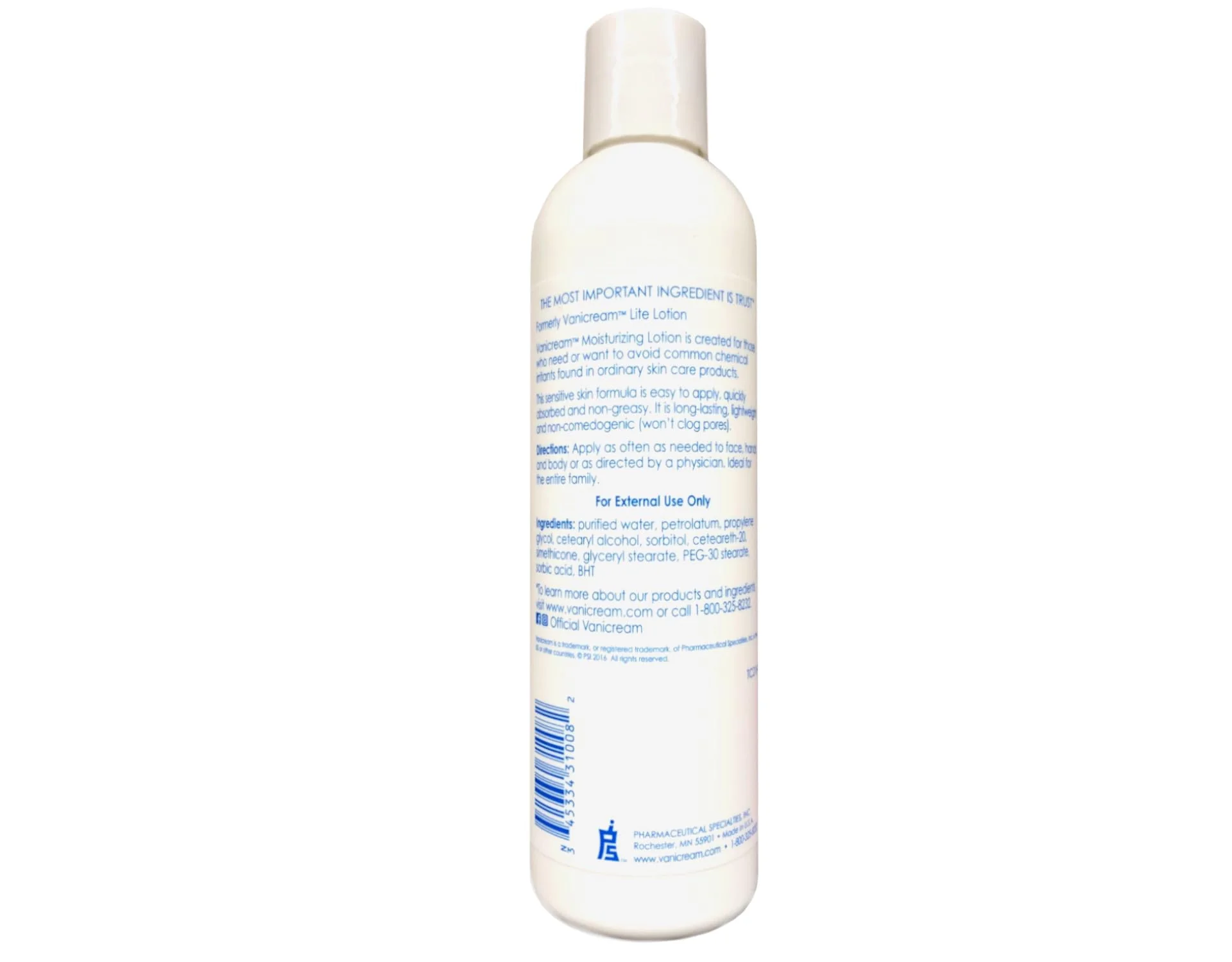 Vanicream Moisturizing Lotion 8 Ounce - Image 2