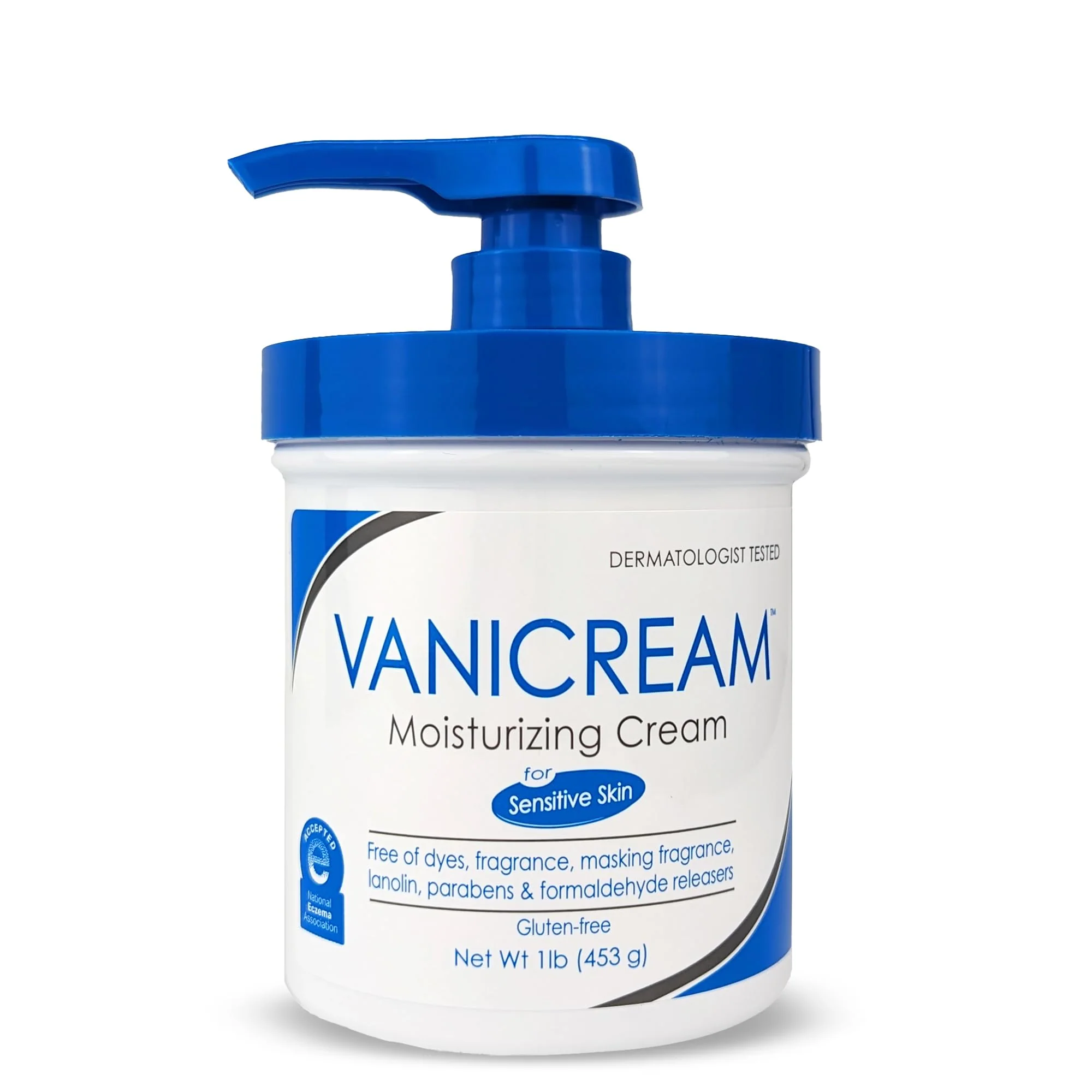 Vanicream Moisturizing Skin Cream with Pump Dispenser - 16 fl oz (1 lb) - Moisturizer Formulated Without Common Irritants for Those with Sensitive Skin - Image 14