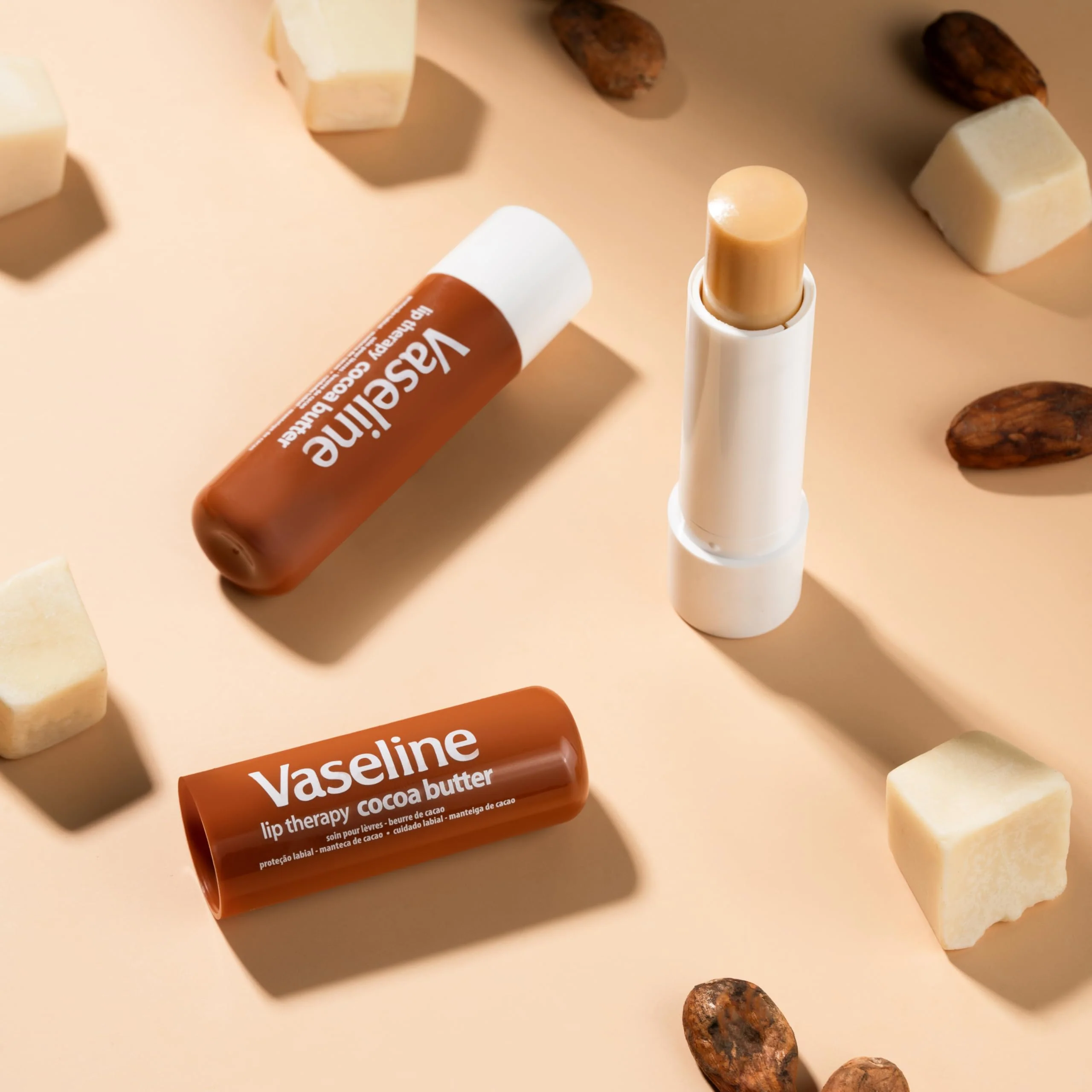 Vaseline Cocoa Butter Healing Jelly Travel-Size 6-Pack – Rich Moisturizing Ointment, Skin Protectant for Soothing Cracked, Dry Skin, 1.75 Oz Ea - Image 3