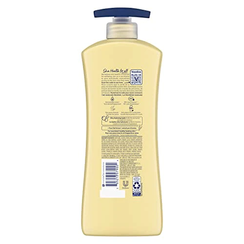 Vaseline Intensive Care Body Lotion Nourishing Moisture 4 Count for Dry Skin, with Ultra-Hydrating Lipids + Pure Oat Extract 20.3 oz - Image 9