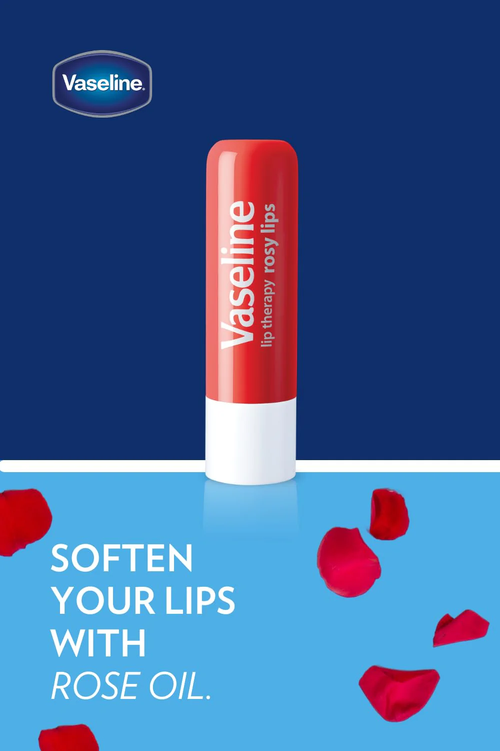 Vaseline Lip Therapy Care Rosy, Fast-Acting Nourishment, Ideal for Chapped, Dry, Cracked, or Damaged Lips, Lip Balm, 3-Pack of 2, 0.16 Oz Each, 6 Lip Balms - Image 6