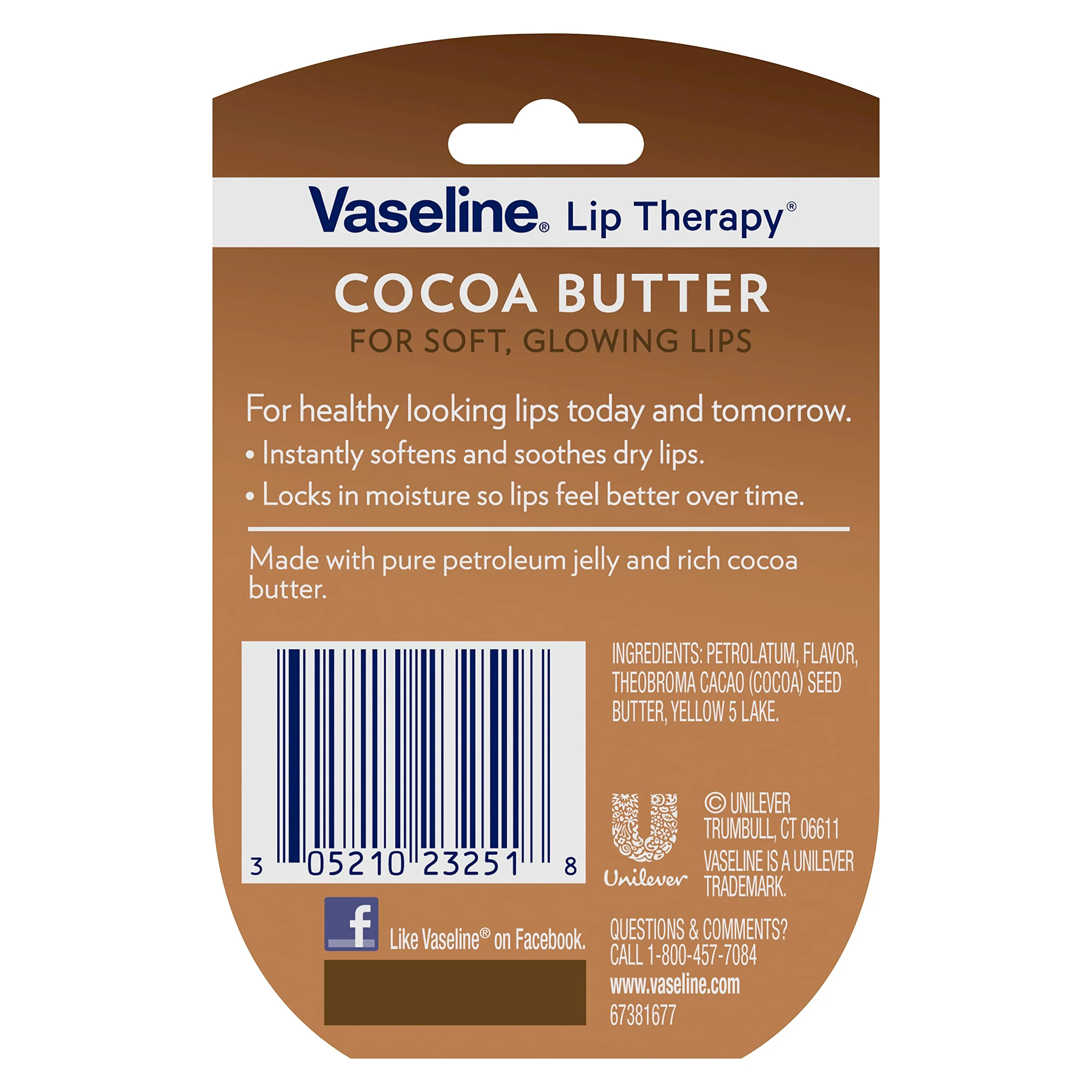 Vaseline Lip Therapy Cocoa Butter 6-Pack – Mini Lip Balms for Soft, Glowing Lips, 0.25 Oz Ea - Image 7