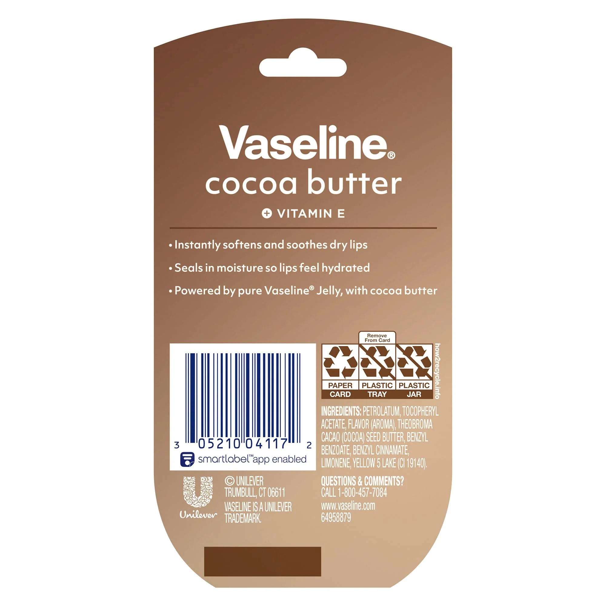 Vaseline Lip Therapy Cocoa Butter 8-Pack – Mini Lip Balms for Soft, Glowing Lips, 0.25 Oz Ea - Image 9