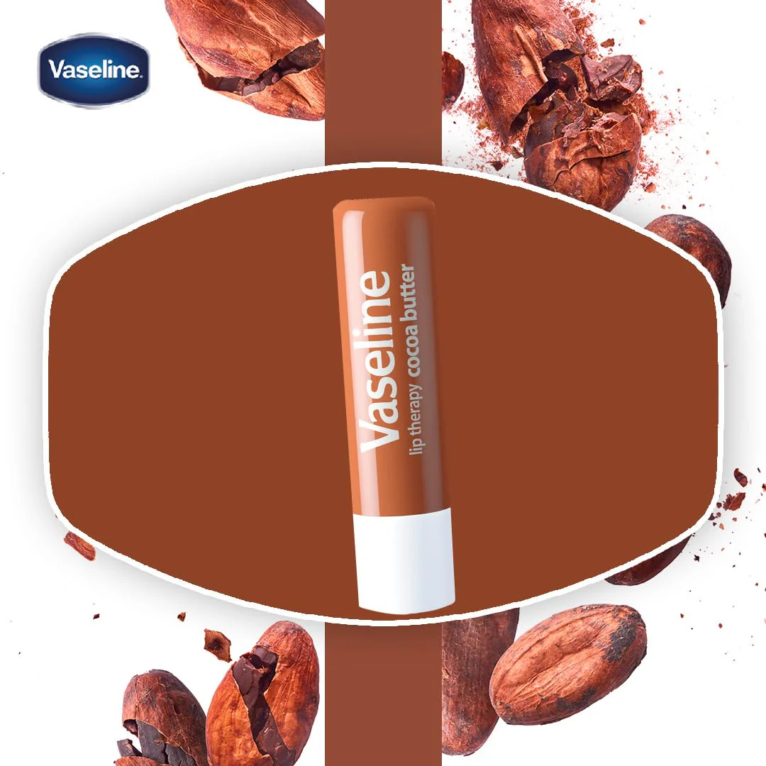Vaseline Lip Therapy Cocoa Butter Twin Pack - Image 4