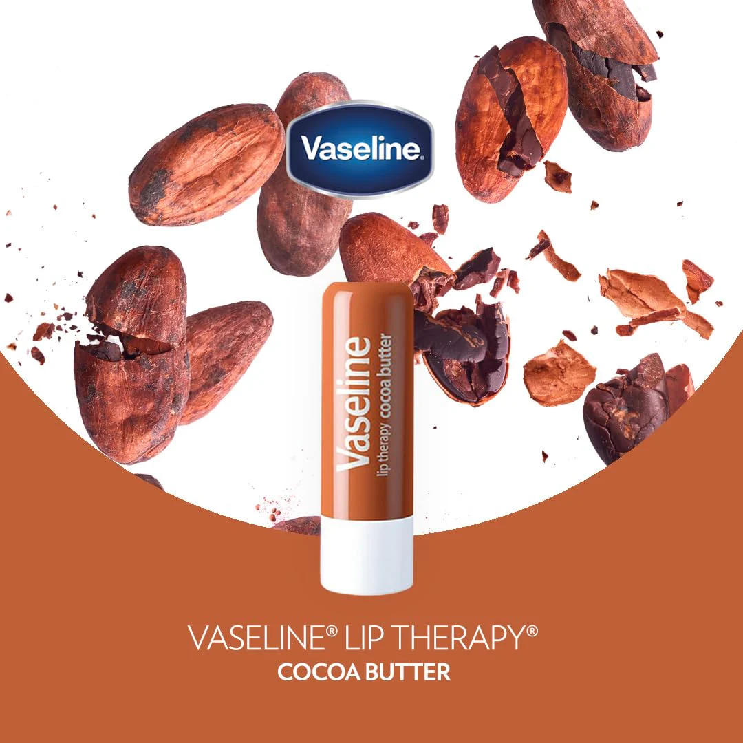 Vaseline Lip Therapy Cocoa Butter Twin Pack - Image 6