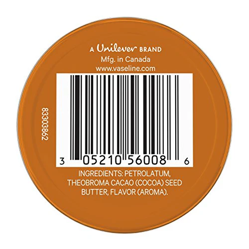 Vaseline Lip Therapy Lip Balm Tin, Cocoa Butter, 0.6 oz - Image 6