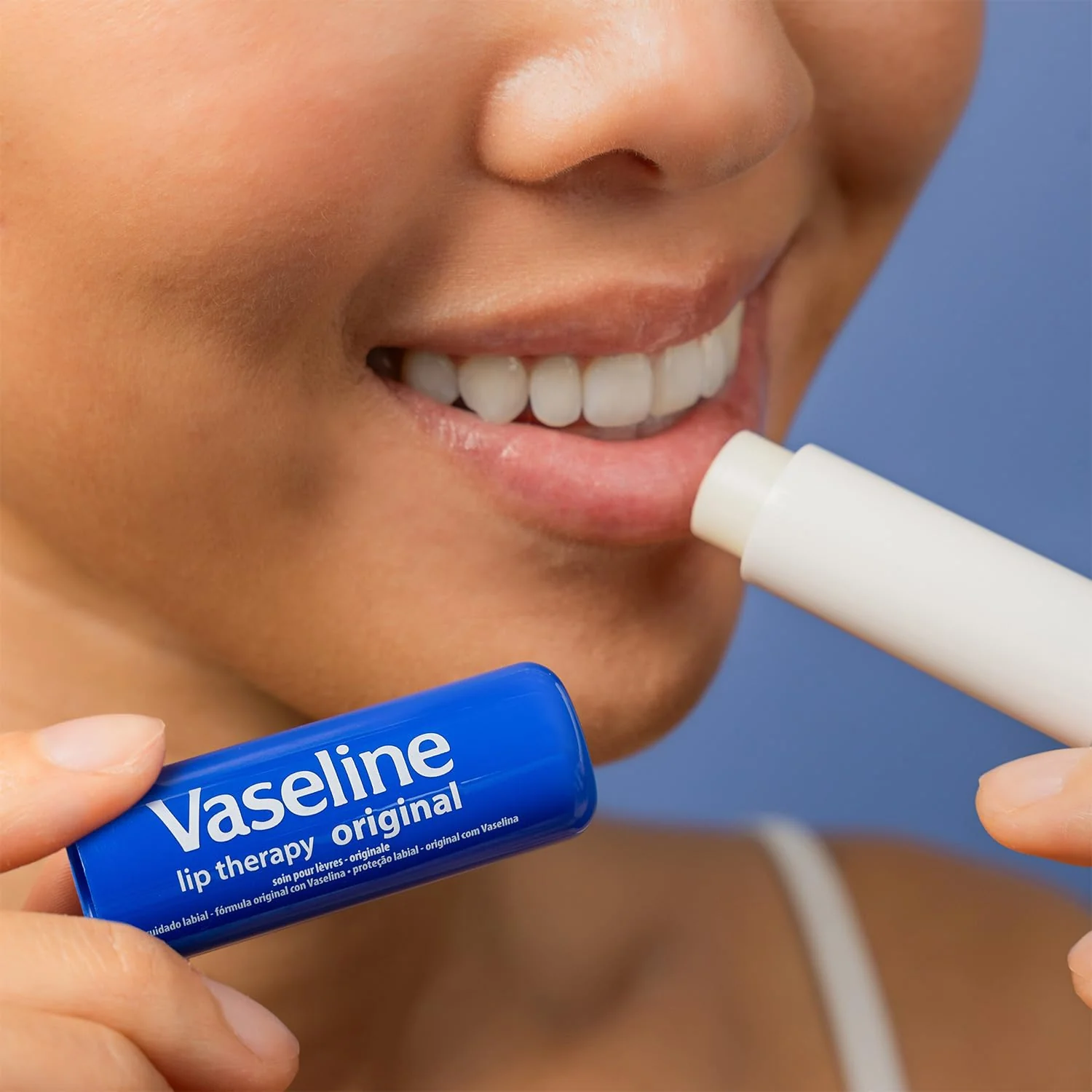 Vaseline Lip Therapy Original 12-Pack – Lip Moisturizer for Dry, Cracked Lips, 0.16 Oz Ea - Image 4