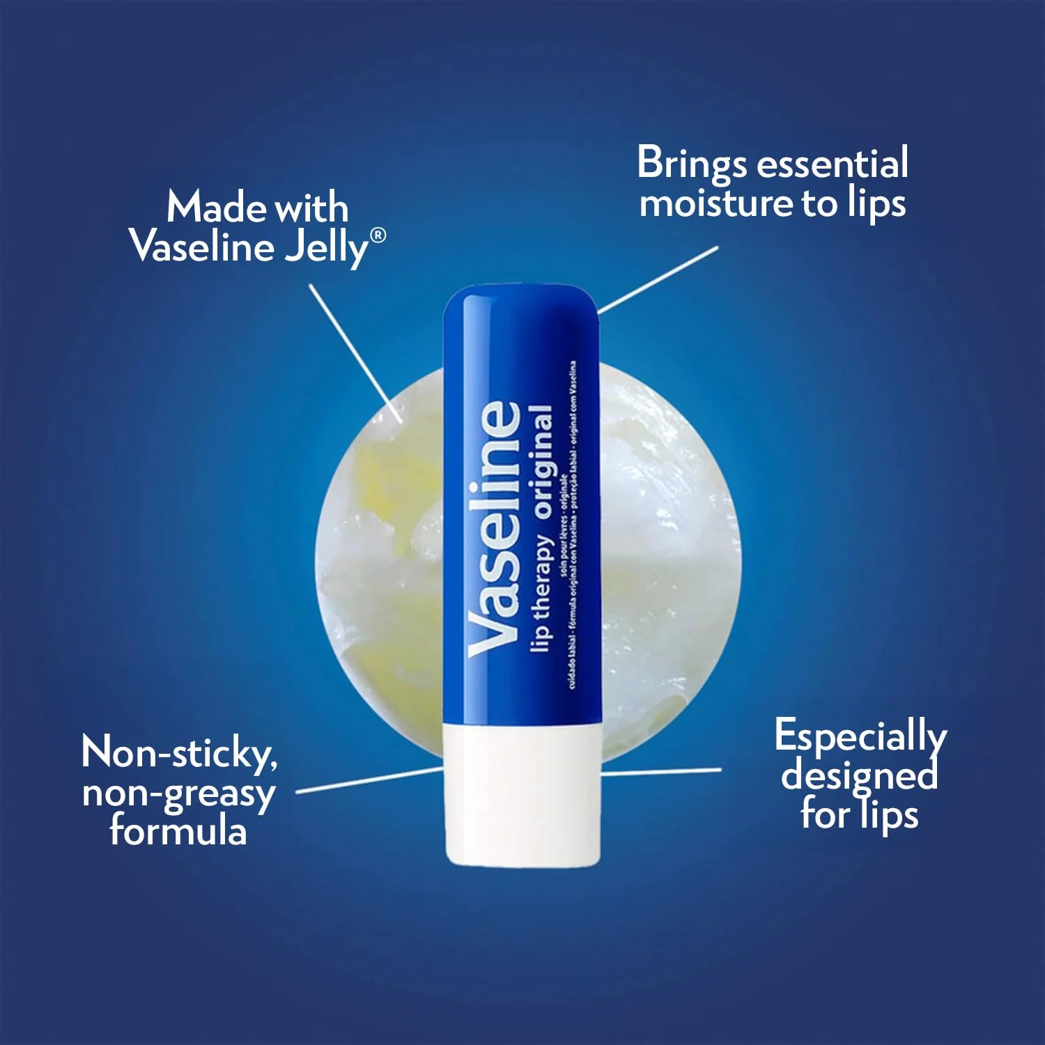 Vaseline Lip Therapy Original 12-Pack – Lip Moisturizer for Dry, Cracked Lips, 0.16 Oz Ea - Image 7