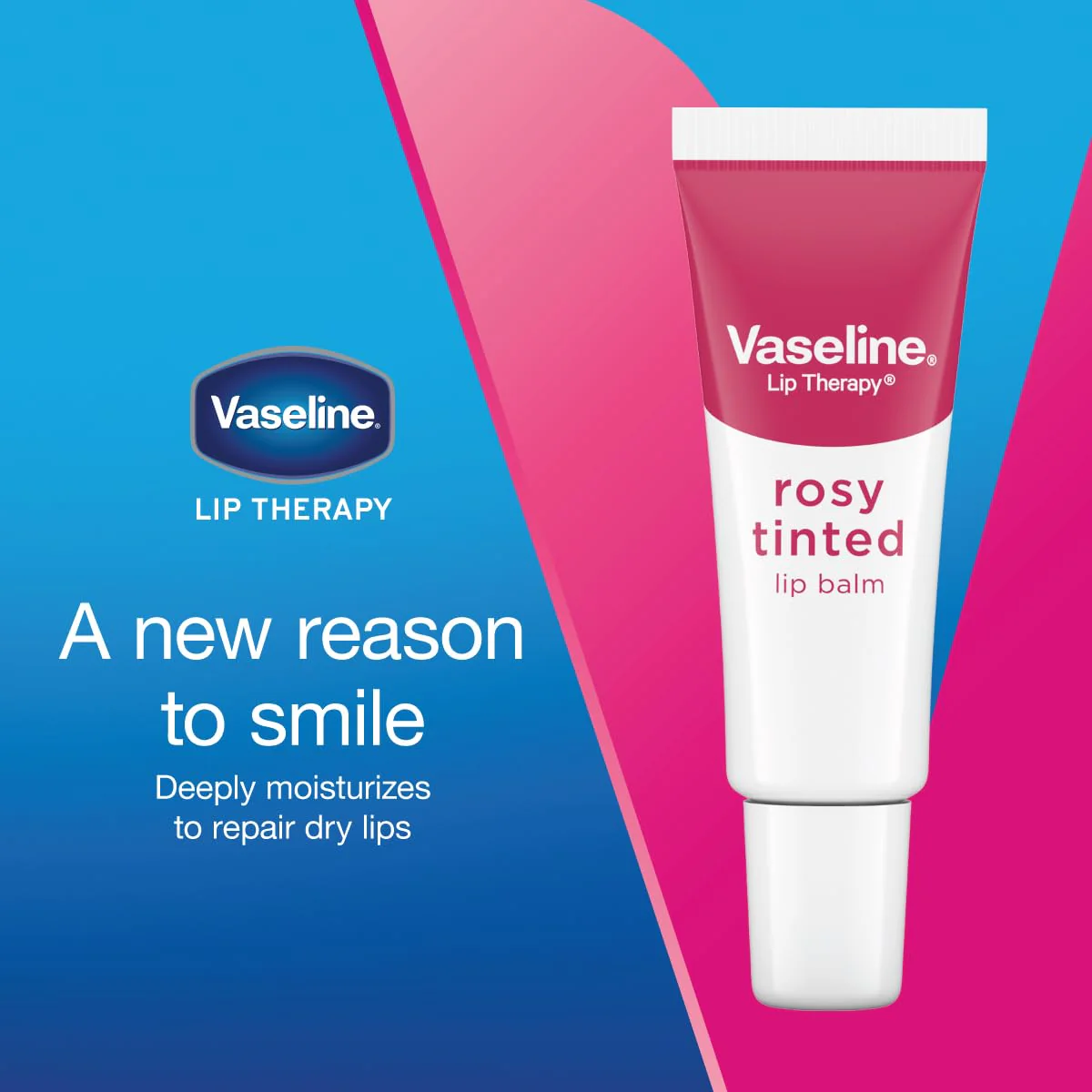 Vaseline Lip Therapy Rosy Lips Moisturizing Lip Balm - Twin Pack (2-Pack) - Image 3