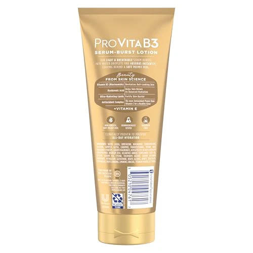 Vaseline Pro VitaB3 Serum Burst Lotion Luminous Glow Healthy, Glowing Skin, Lightweight 10x Antioxidant Power of Vitamin C with Vitamin B3, Hyaluronic Acid & Vitamin E, 7.5 Fl Oz - Image 7