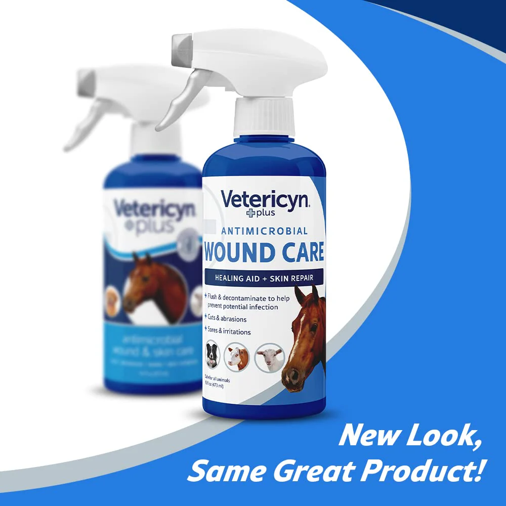 Vetericyn Plus Horse Wound Care Spray | Equine Healing Aid and Skin Repair, Clean Wounds, Relieve Itchy Skin. 16 ounces - Image 3