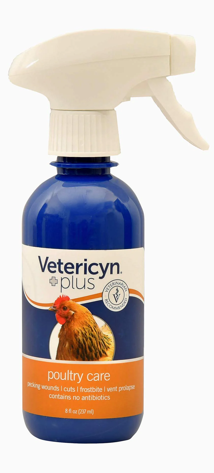 Vetericyn Plus Poultry Care Spray | Healing Aid and Skin Repair for Chicken Wounds, Pecking Injuries, Bumblefoot, Vent Prolapses, and More. 8 ounces - Image 2