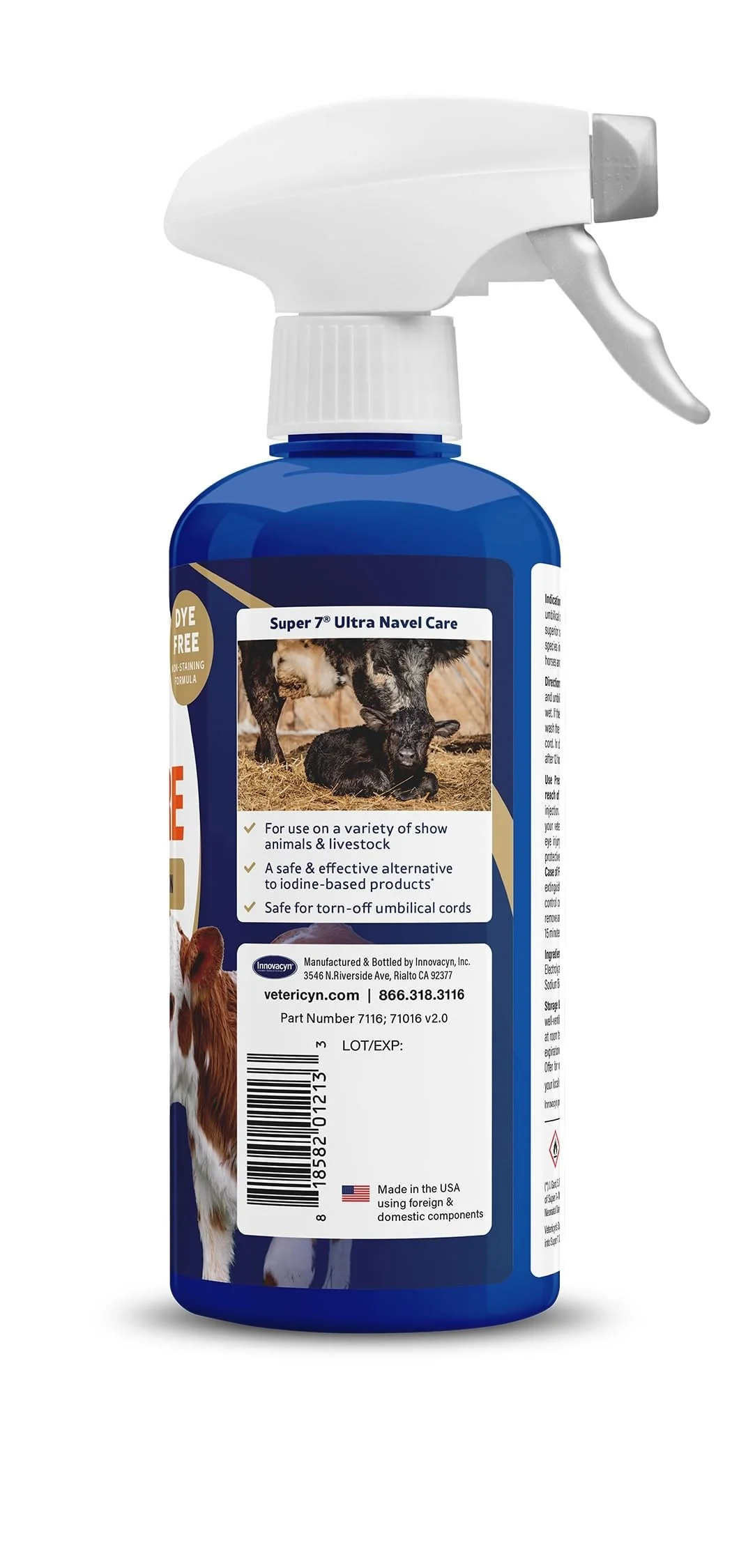Vetericyn Super 7 Ultra Navel Care Spray, 16 oz. - Image 2