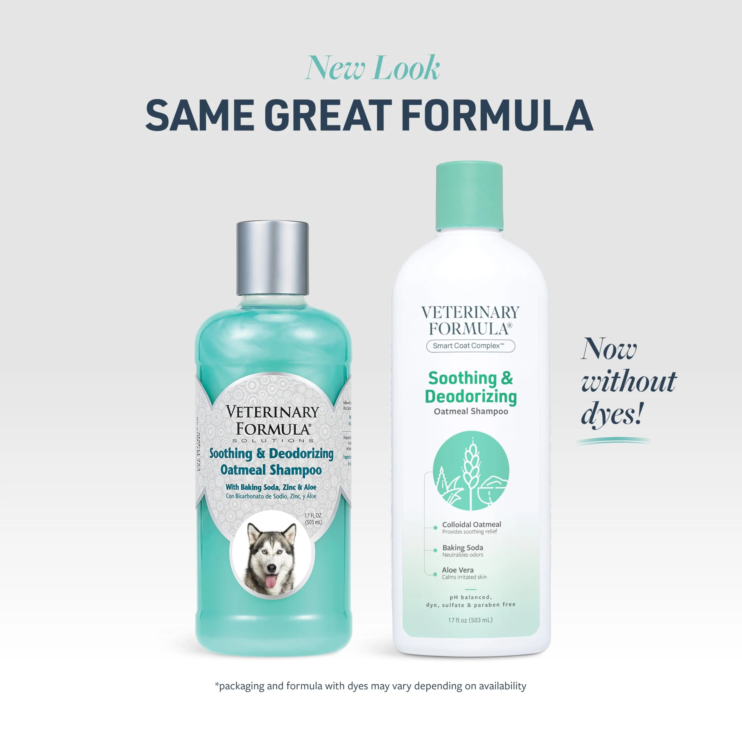 Veterinary Formula Smart Coat Complex Soothing and Deodorizing Oatmeal Shampoo for Dogs, 17 Fl oz – Baking Soda Eliminates Odors, Aloe Vera & Oatmeal Cleanse and Hydrate Skin – Long-Lasting Fragrance - Image 7