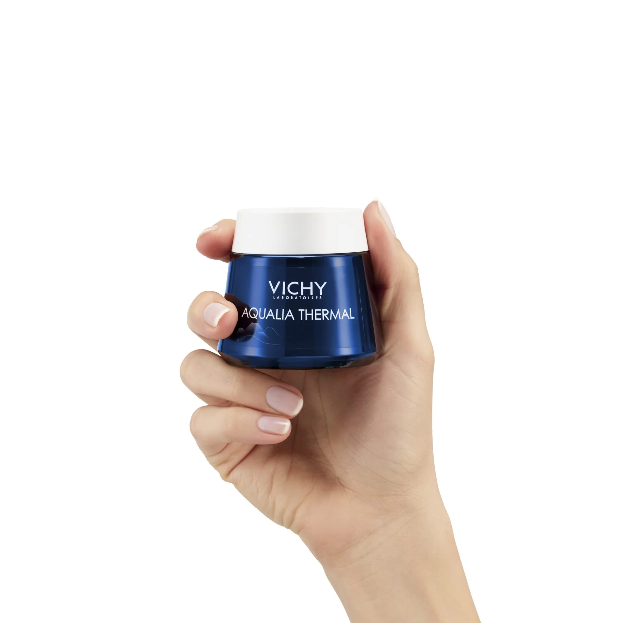 Vichy Aqualia Thermal Spa Face Night Cream and Overnight Mask with Hyaluronic Acid, Moisturizer for Face and Neck, Moisturizing Night Time Anti Wrinkle Cream, Light Scent, Paraben Free - Image 8