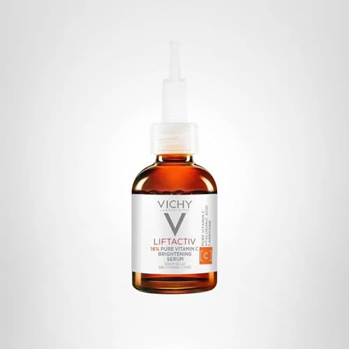 Vichy LiftActiv Vitamin C Serum For Face, Brightening Serum With 16% Pure Vitamin C + Hyaluronic Acid + Vitamin E, Improves Radiance & Firmness, Anti Aging, Protects Skin From Discoloration - Image 2