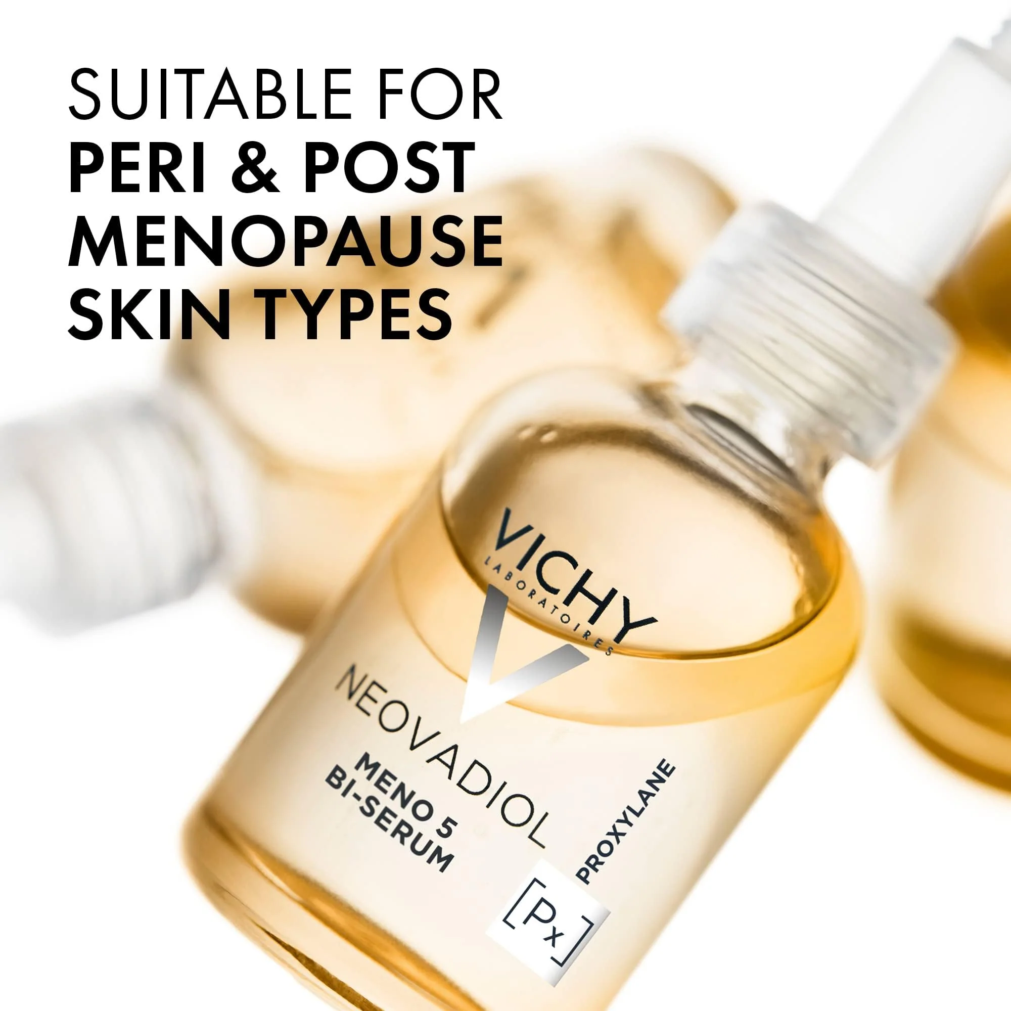 Vichy Neovadiol Serum for Peri and Post Menopause, Anti Aging Serum to Reduce Wrinkles and Dark Spots, Dermatologist Tested, 1.01 Fl. Oz - Image 6