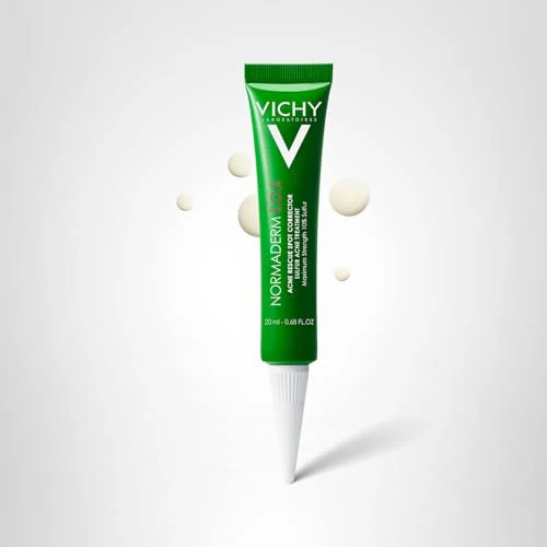 Vichy Normaderm S.O.S Acne Rescue Spot Corrector, Acne Spot Treatment for Face with 10% Sulfur, Niacinamide & Glycolic Acid, Suitable for Sensitive Skin - Image 2