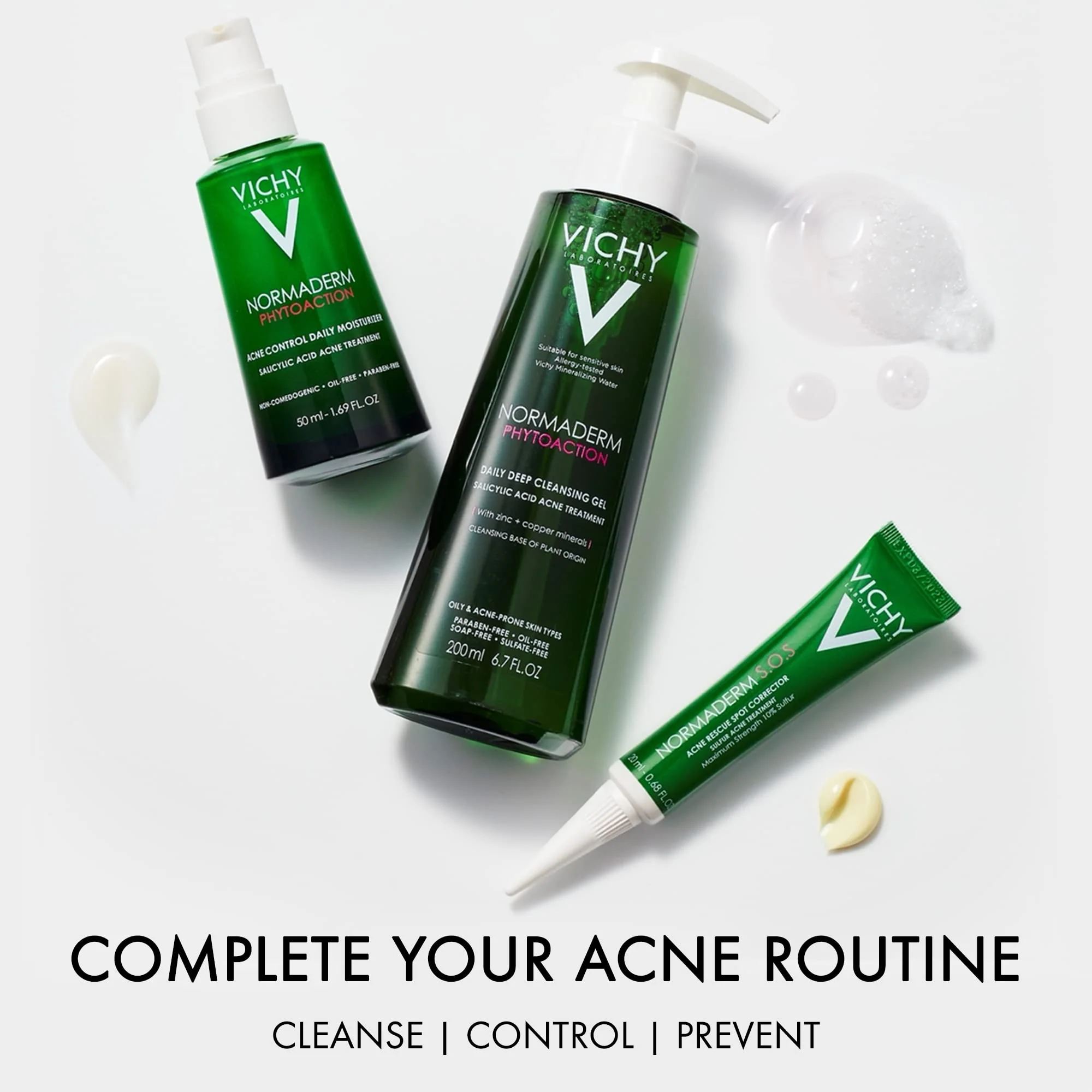 Vichy Normaderm S.O.S Acne Rescue Spot Corrector, Acne Spot Treatment for Face with 10% Sulfur, Niacinamide & Glycolic Acid, Suitable for Sensitive Skin - Image 5