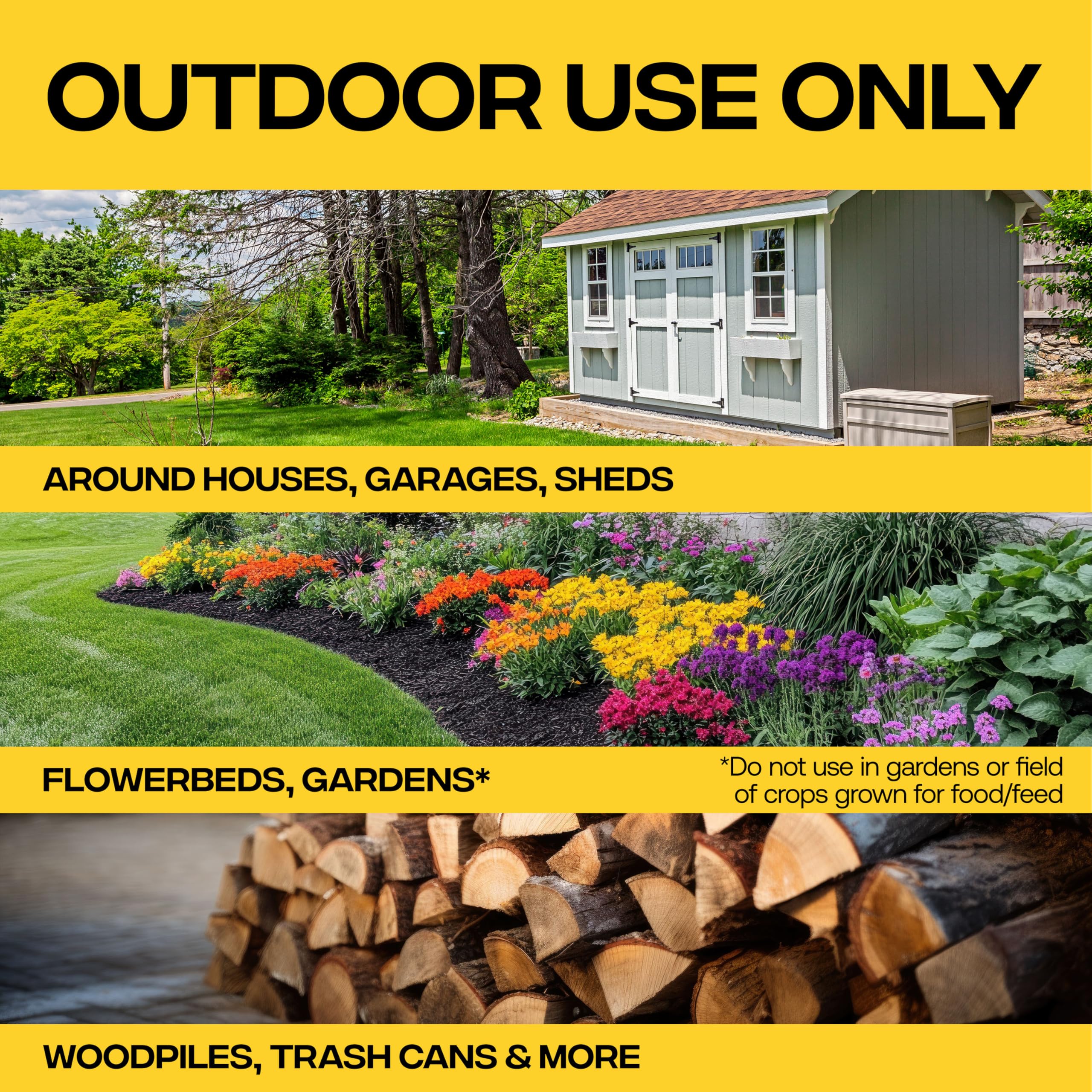 Victor VP364B Snake-A-Way Outdoor Snake Repelling Granules 4lbs, Snake Repellent for Yards, Use Against Poisonous & Non-Poisonous Species, Protects .5 Acres - Image 7