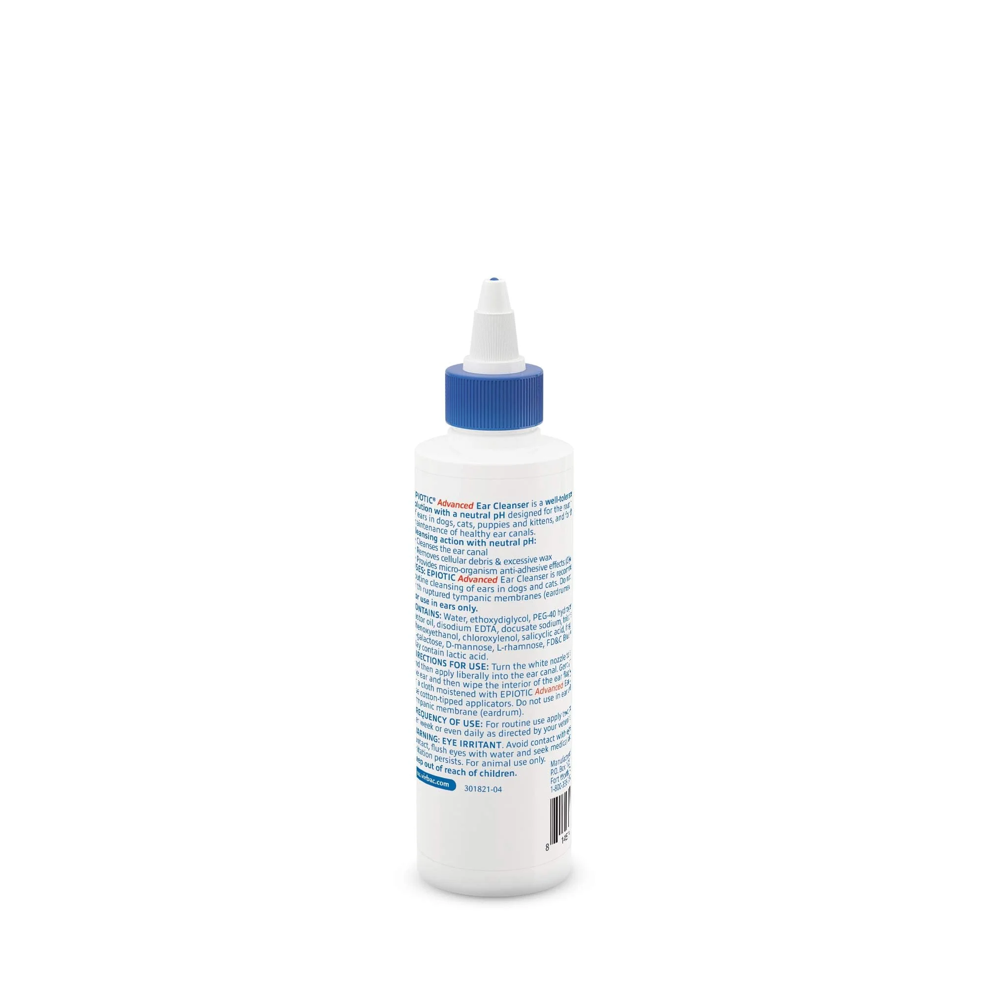 Virbac EPIOTIC® Advanced Ear Cleanser | Powerful and Gentle Cleanser For Dogs and Cats of all ages, 4 oz - Image 2